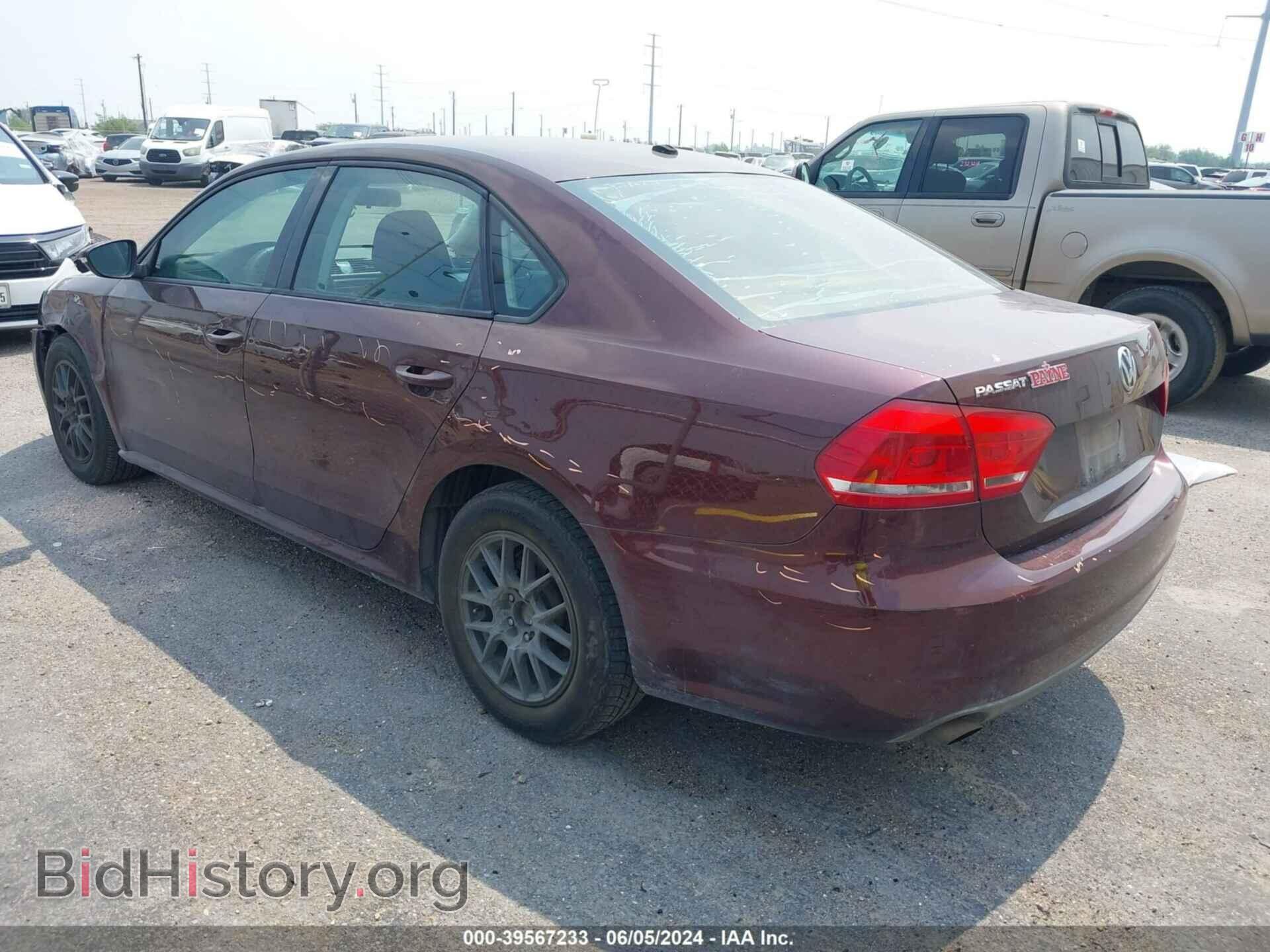 2012 VOLKSWAGEN PASSAT - VIN: 1VWAP7A32CC065112 - Фото 3