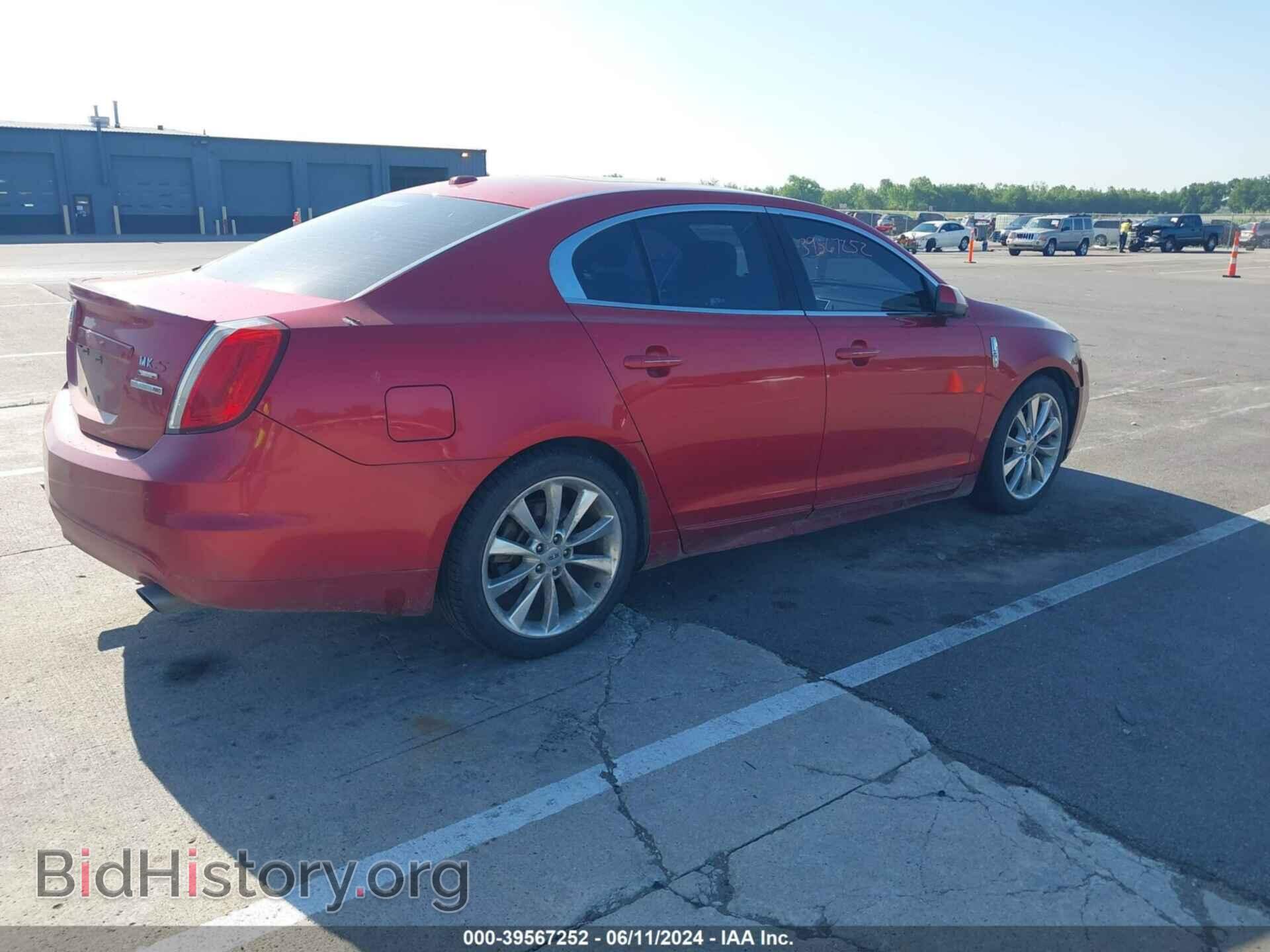2011 LINCOLN MKS - VIN: 1LNHL9FT0BG608252 - Фото 4