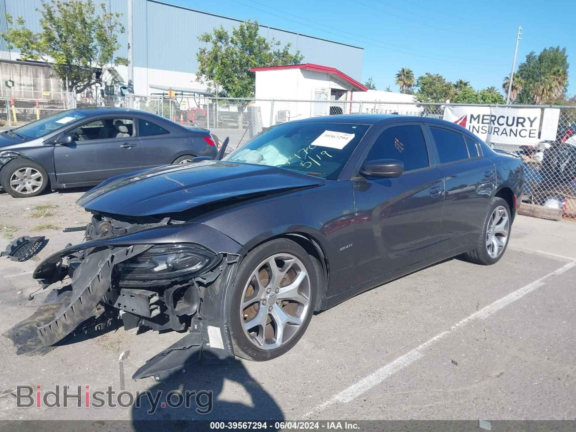 2016 DODGE CHARGER - VIN: 2C3CDXCTXGH188519 - Фото 2