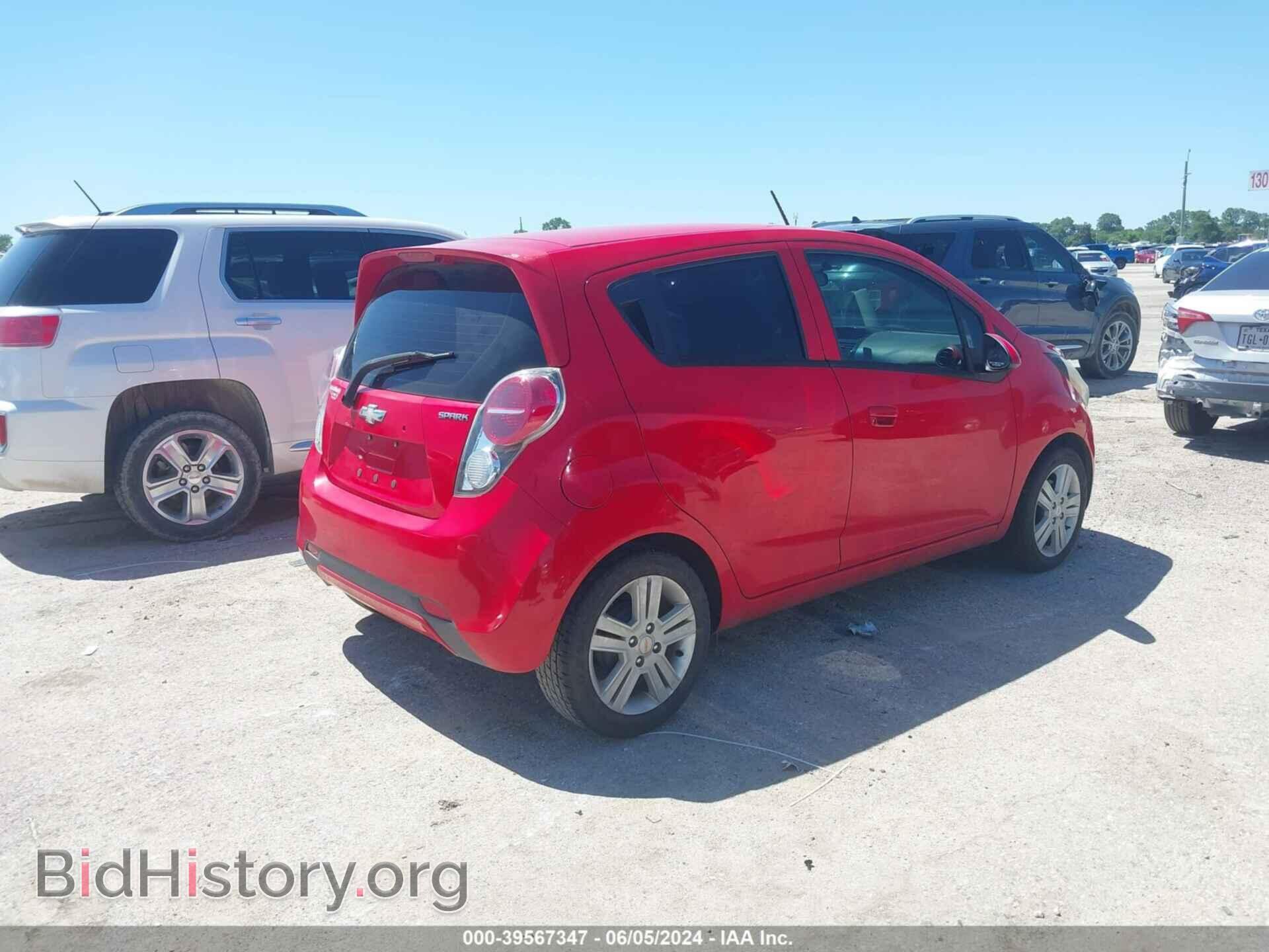 2014 CHEVROLET SPARK - VIN: KL8CD6S92EC519727 - Фото 4