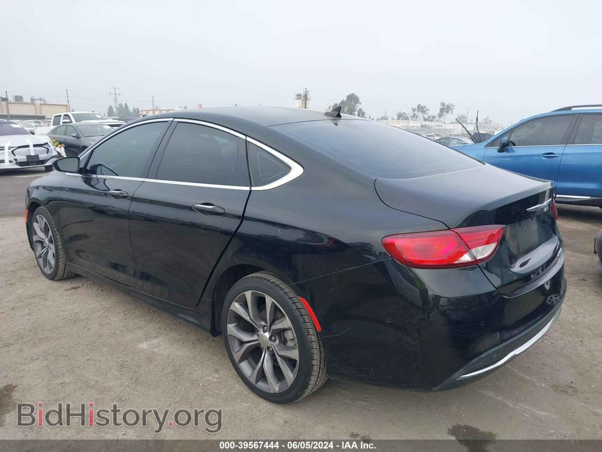 2015 CHRYSLER 200 - VIN: 1C3CCCCB9FN553281 - Фото 3