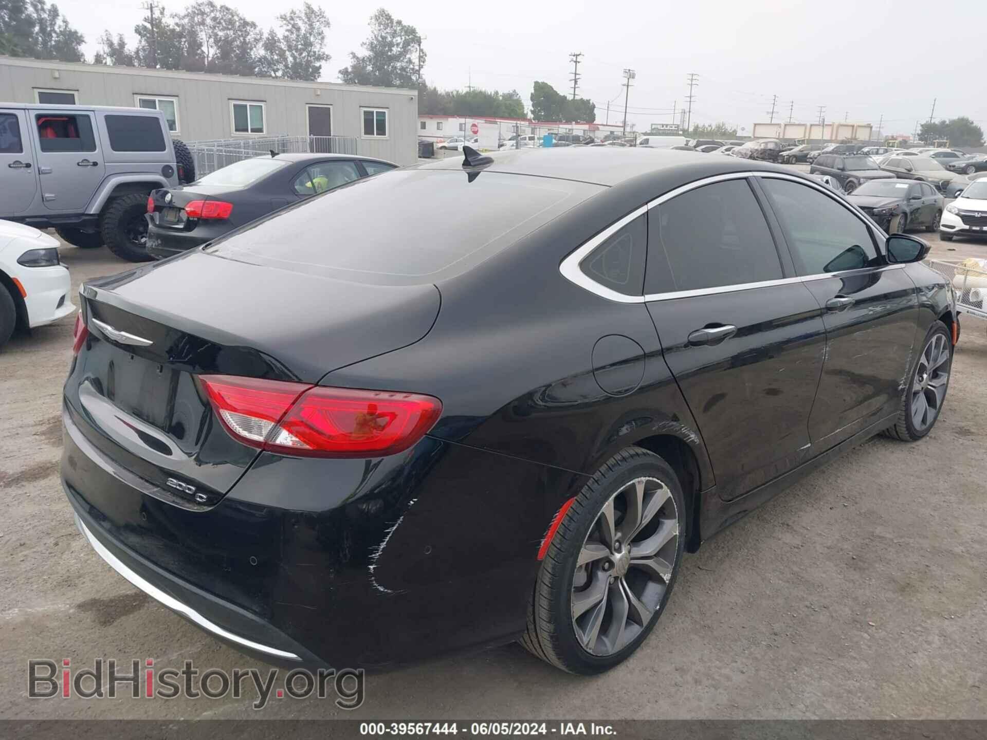 2015 CHRYSLER 200 - VIN: 1C3CCCCB9FN553281 - Фото 4