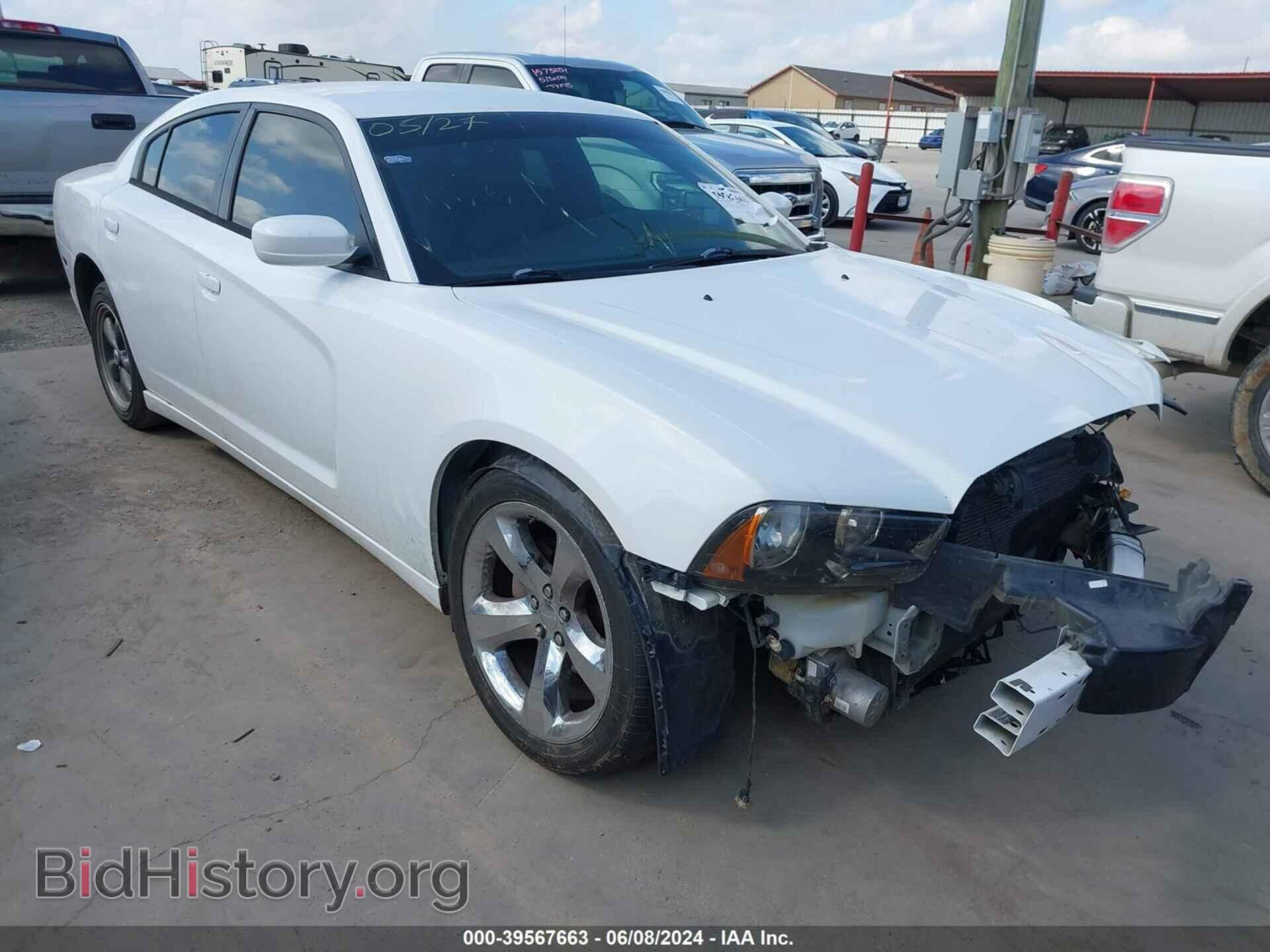 Photo 2C3CDXHGXDH655218 - DODGE CHARGER 2013