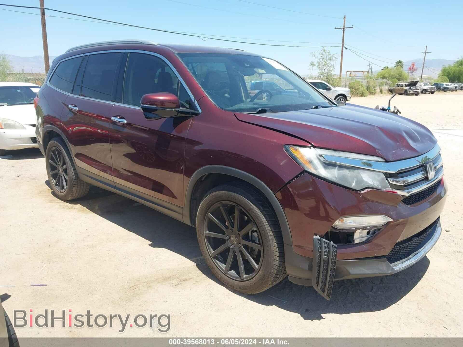 Фотография 5FNYF5H93GB038089 - HONDA PILOT 2016