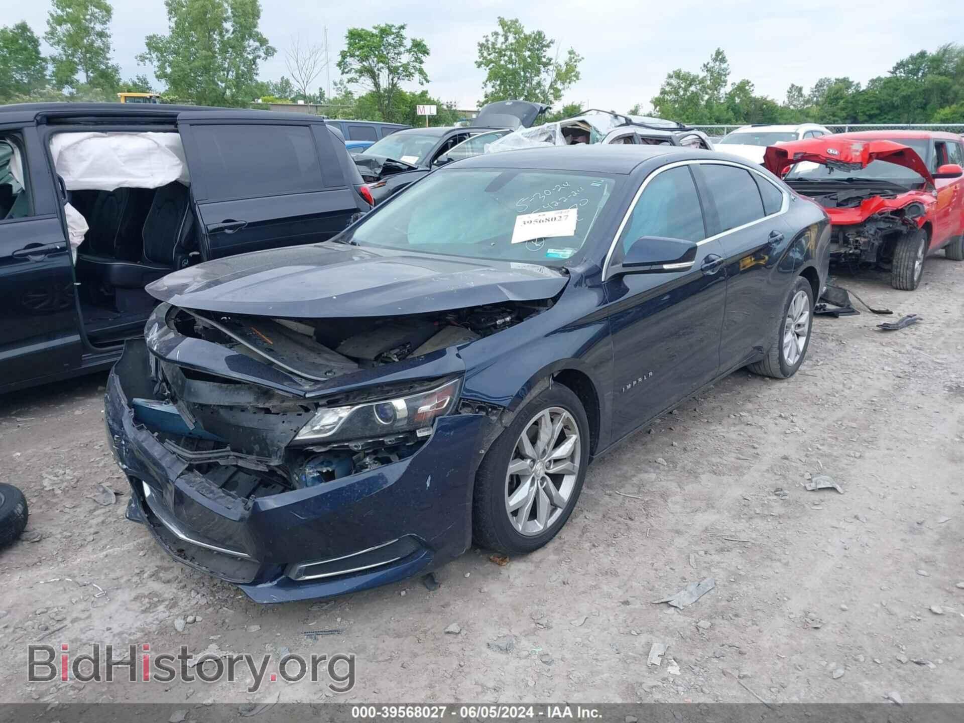 2017 CHEVROLET IMPALA - VIN: 2G1105SA5H9114870 - Фото 2