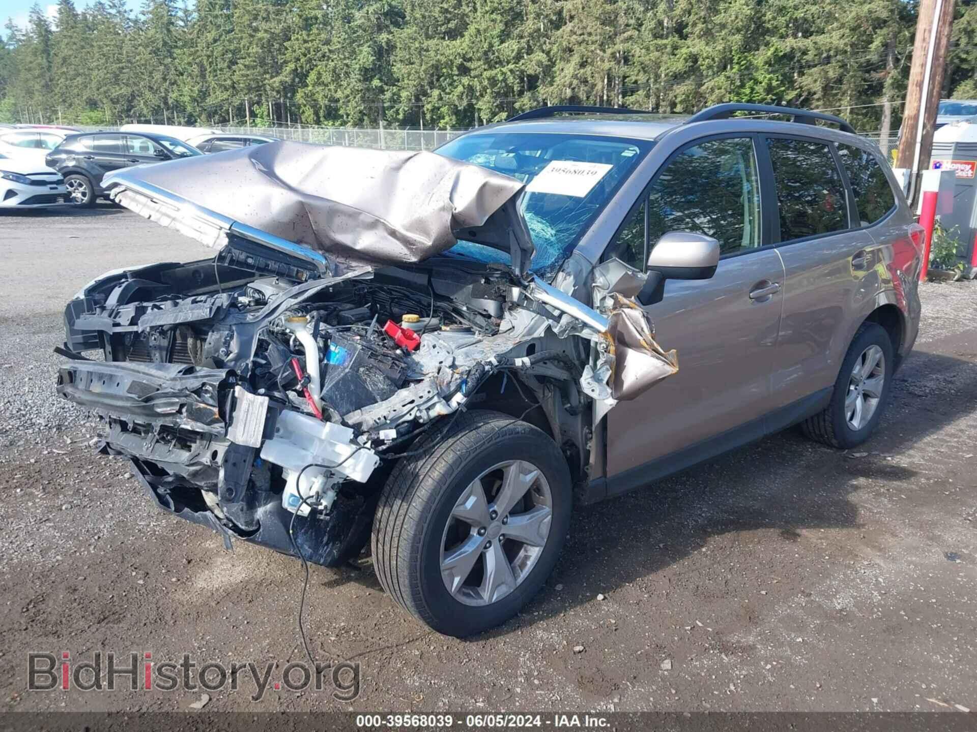 2014 SUBARU FORESTER - VIN: JF2SJAEC0EH421273 - Фото 2