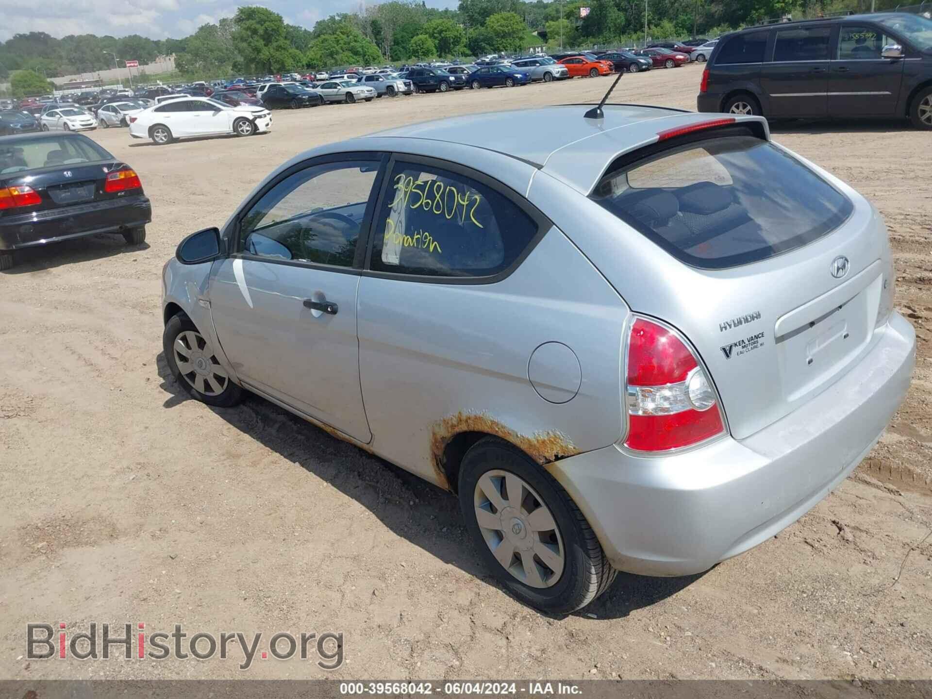 2007 HYUNDAI ACCENT - VIN: KMHCM36C77U051062 - Фото 3
