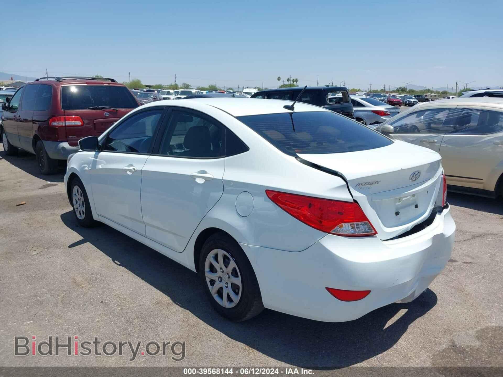 2012 HYUNDAI ACCENT - VIN: KMHCT4AE8CU215740 - Фото 3