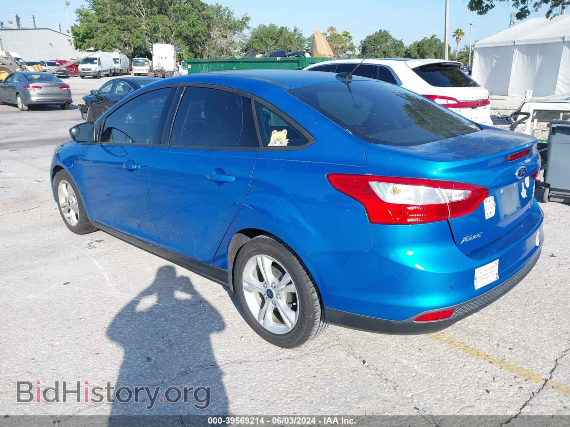 2014 FORD FOCUS - VIN: 1FADP3F25EL448009 - Фото 3