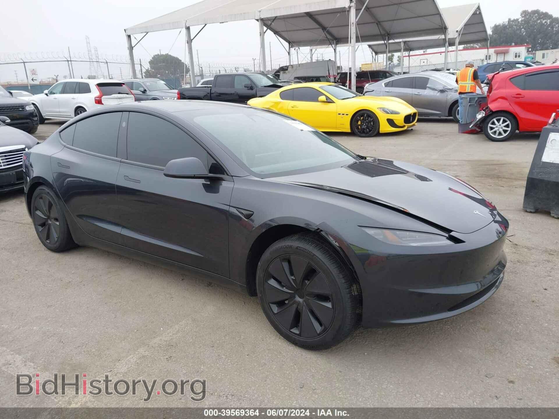 Photo 5YJ3E1EA4RF737190 - TESLA MODEL 3 2024