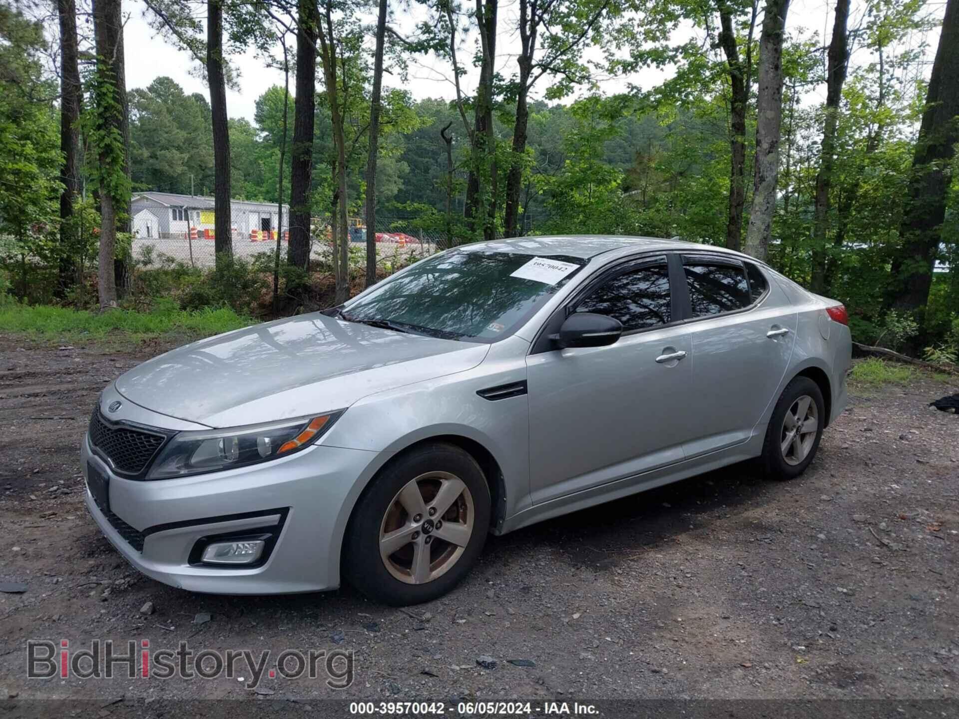 2014 KIA OPTIMA - VIN: KNAGM4A73E5473260 - Фото 2