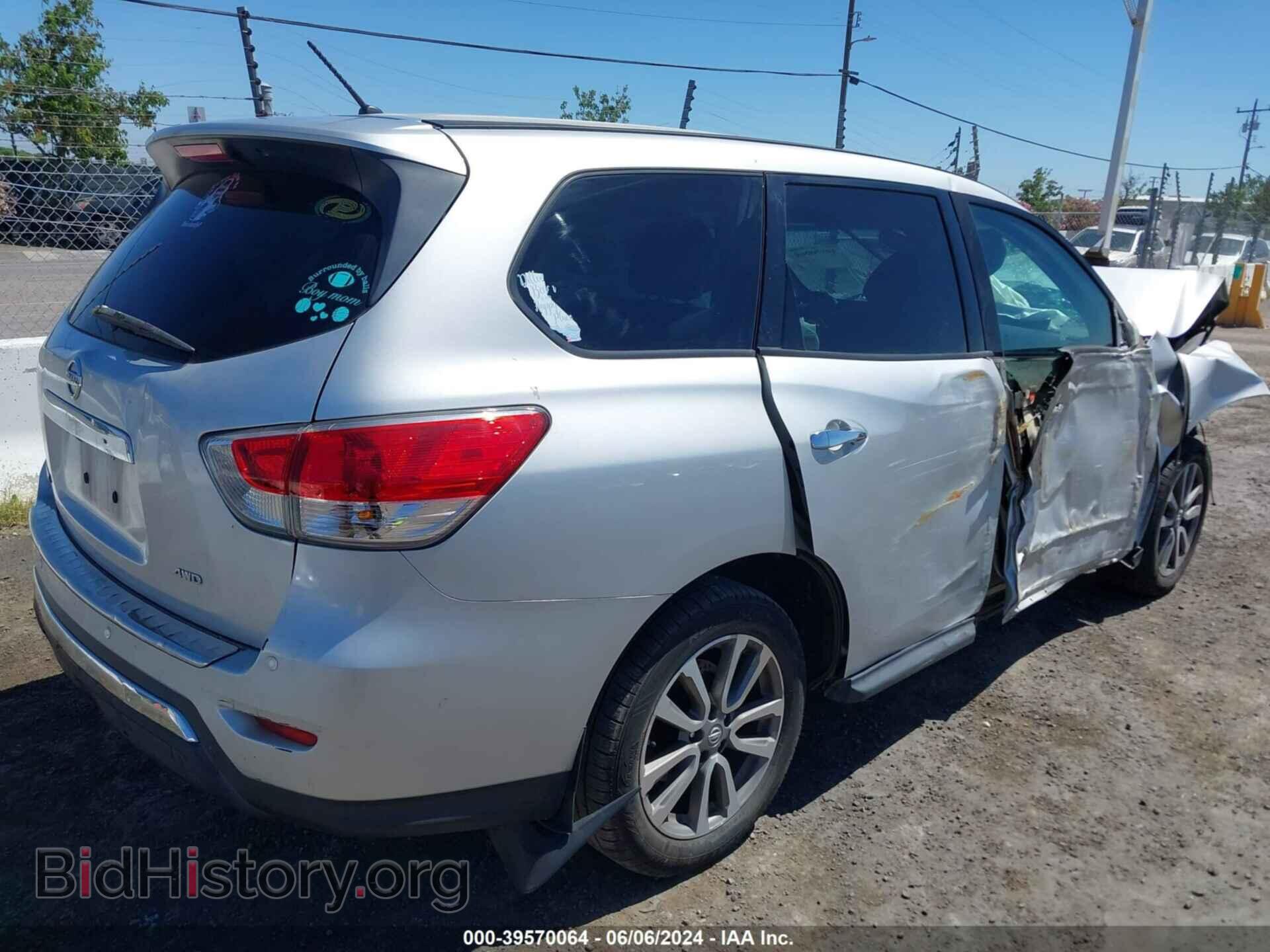 2014 NISSAN PATHFINDER - VIN: 5N1AR2MM3EC652471 - Фото 4