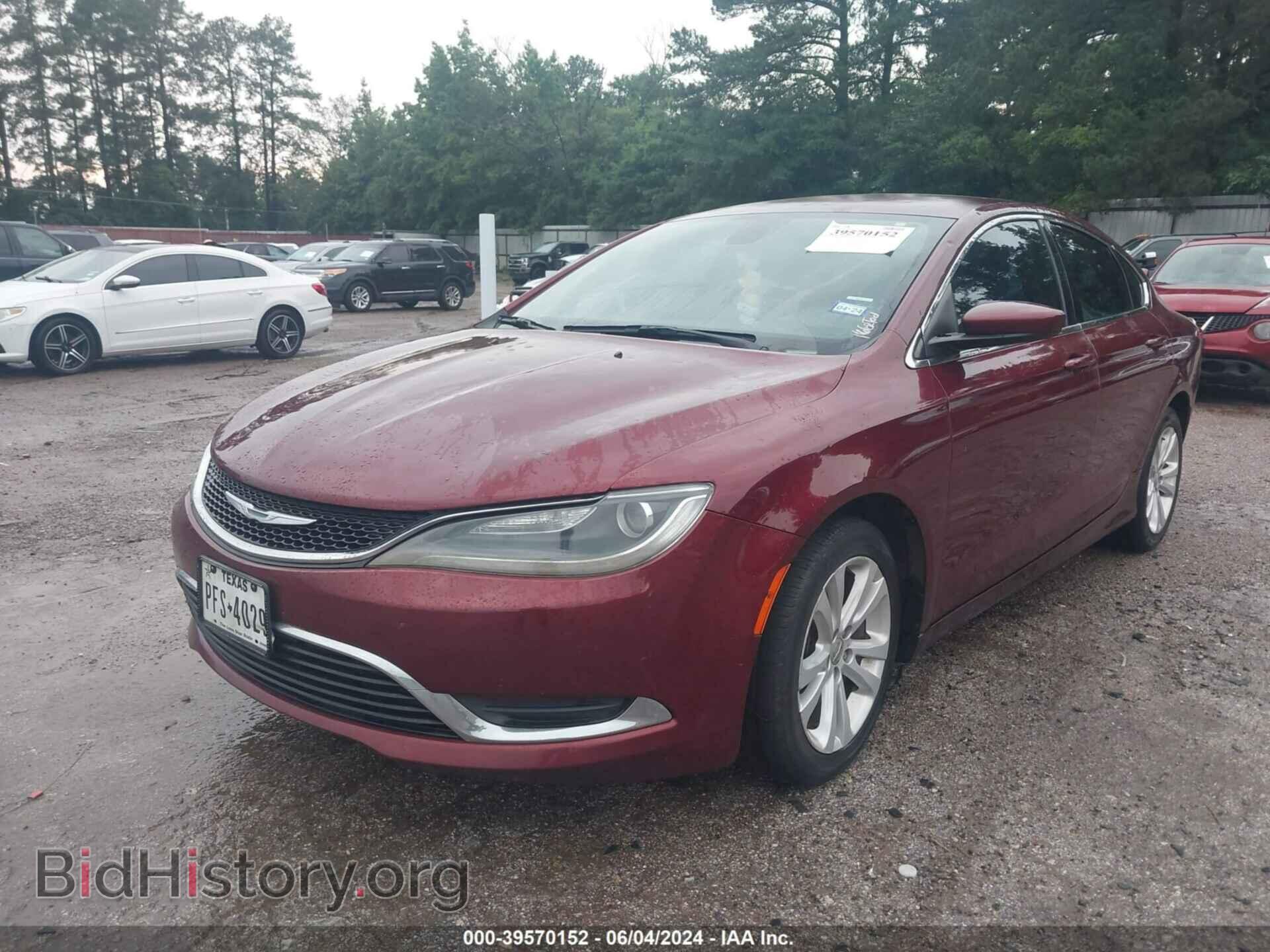 2015 CHRYSLER 200 - VIN: 1C3CCCAB4FN606164 - Фото 2