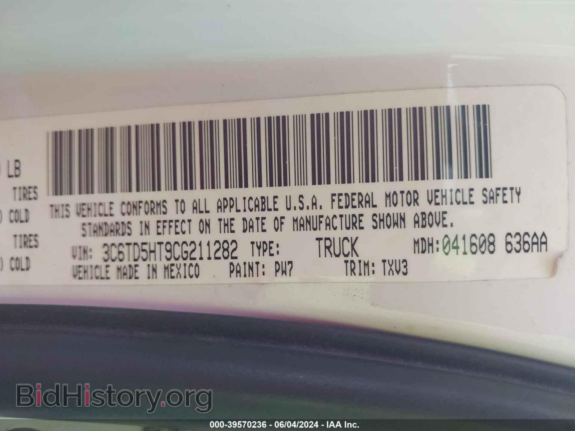 2012 RAM 2500 - VIN: 3C6TD5HT9CG211282 - Фото 9