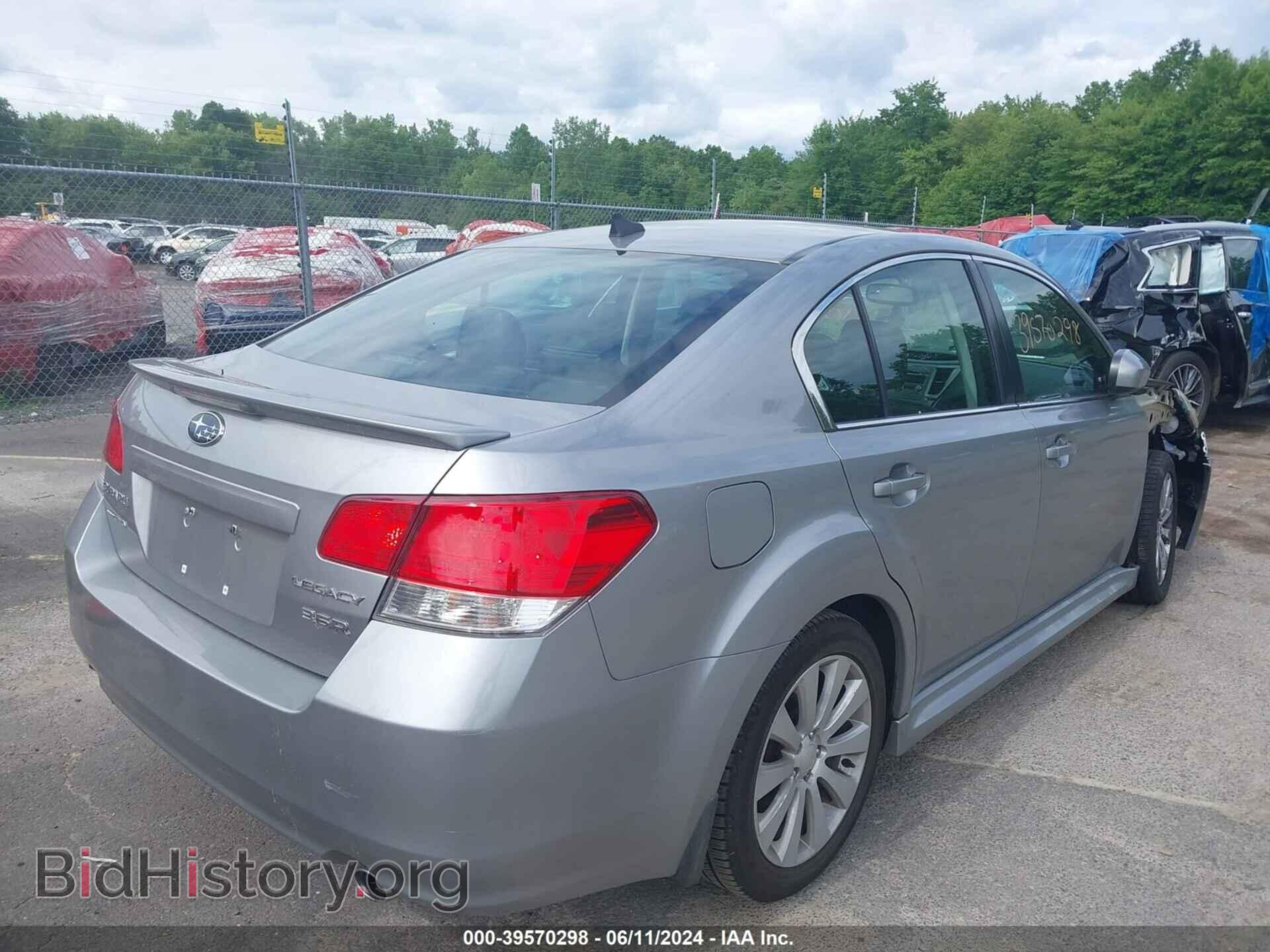 2011 SUBARU LEGACY - VIN: 4S3BMDK60B2228111 - Фото 4