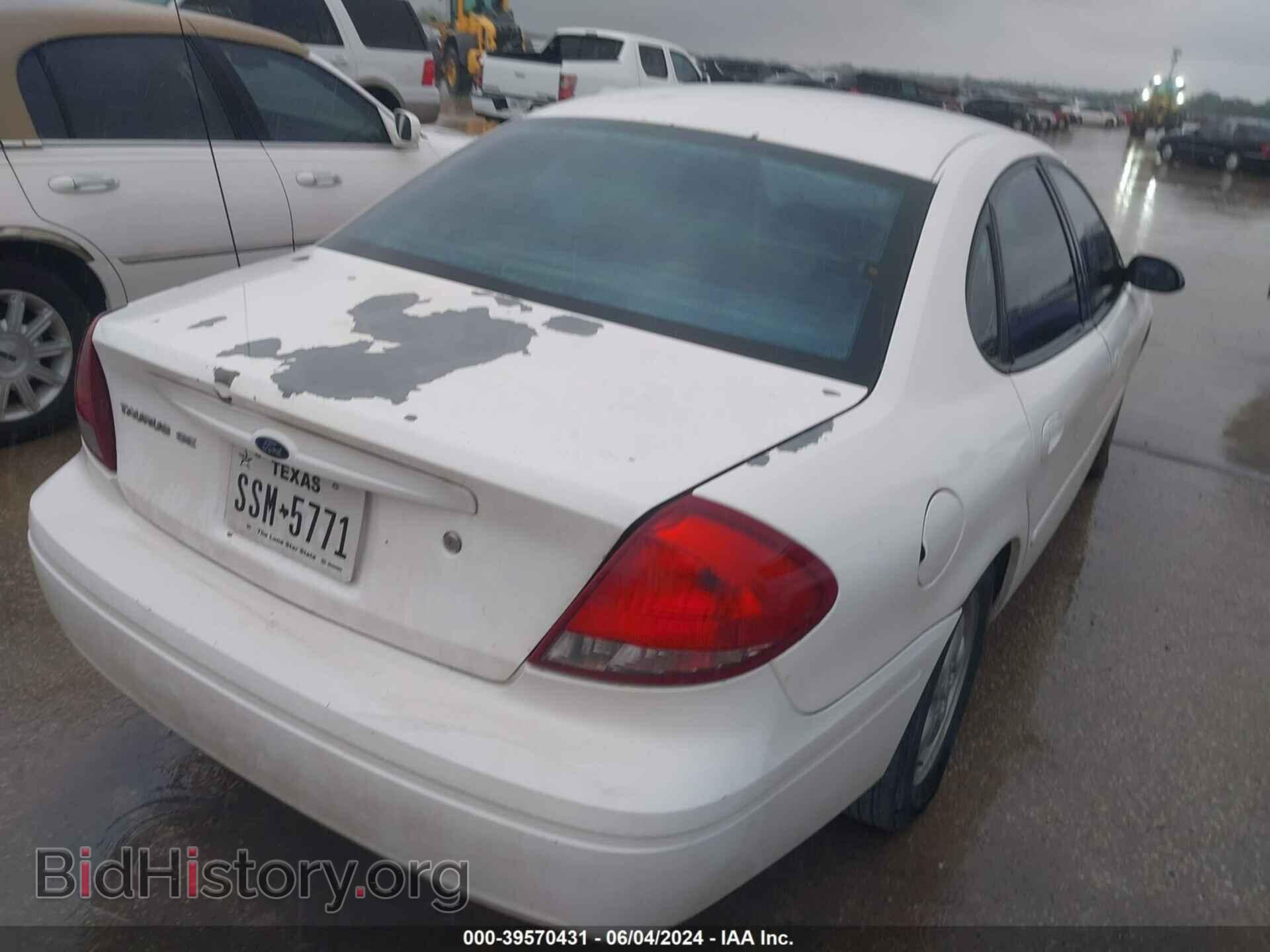 2006 FORD TAURUS - VIN: 1FAFP53U96A179973 - Фото 4