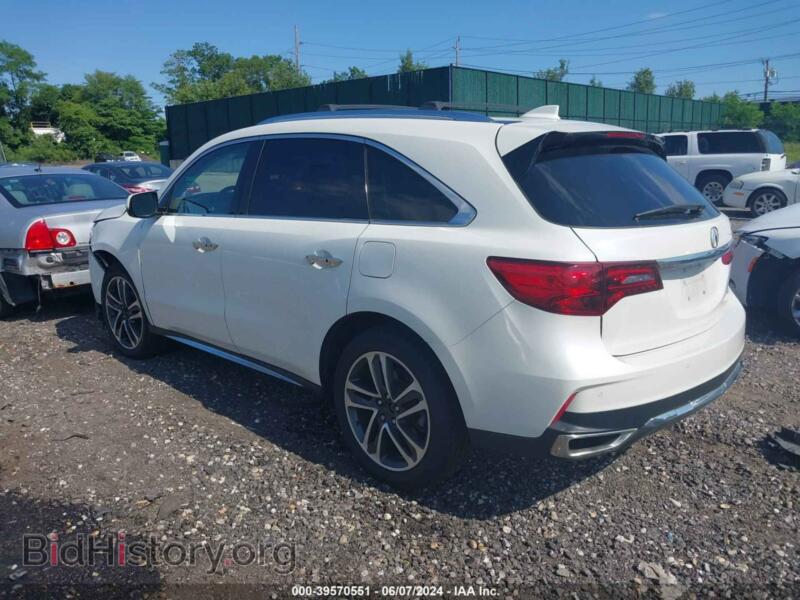 2017 Acura MDX (VIN 5FRYD4H84HB010731) — фото 3 из 16