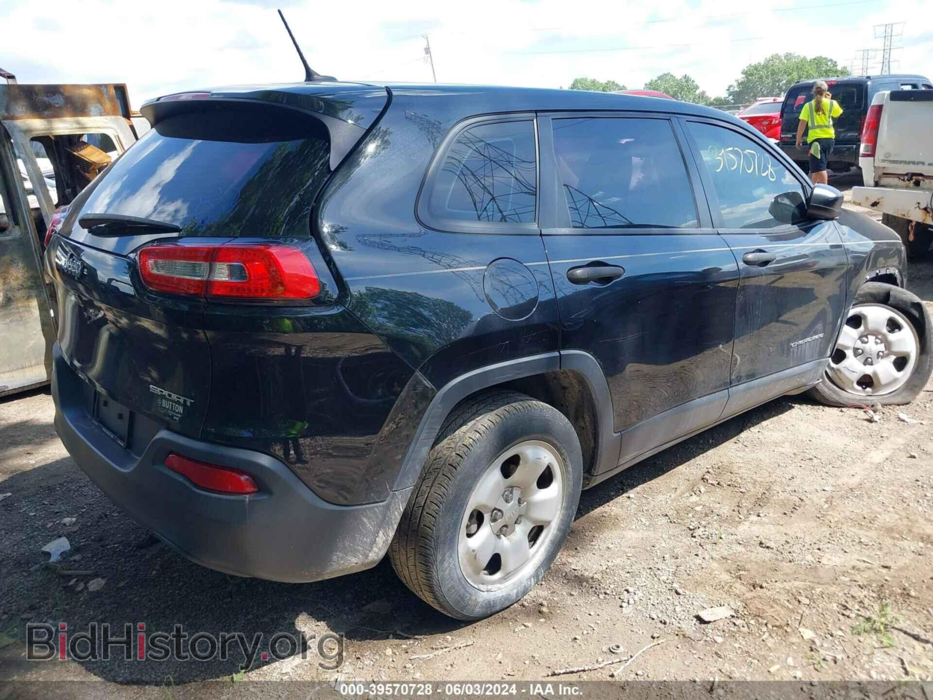 2014 JEEP CHEROKEE - VIN: 1C4PJLAB1EW283607 - Фото 4