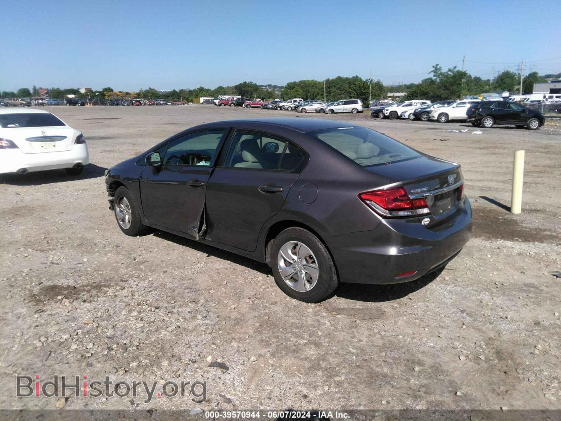 2013 HONDA CIVIC - VIN: 19XFB2F56DE201370 - Фото 3
