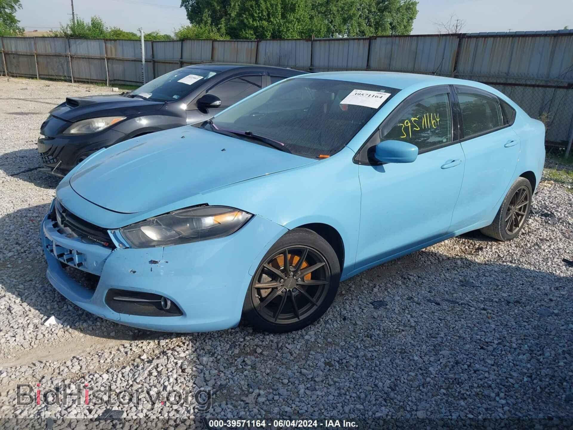 2013 DODGE DART - VIN: 1C3CDFBA1DD290343 - Фото 2