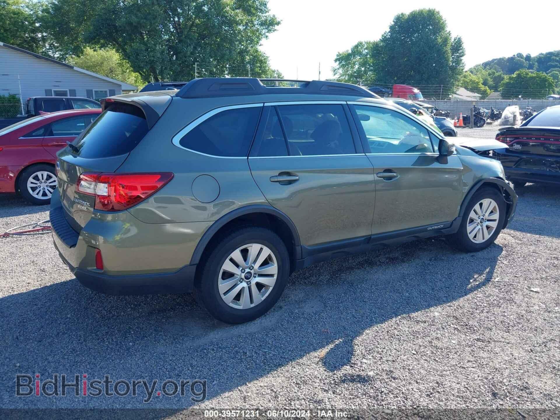 2015 SUBARU OUTBACK - VIN: 4S4BSAHC1F3317621 - Фото 4