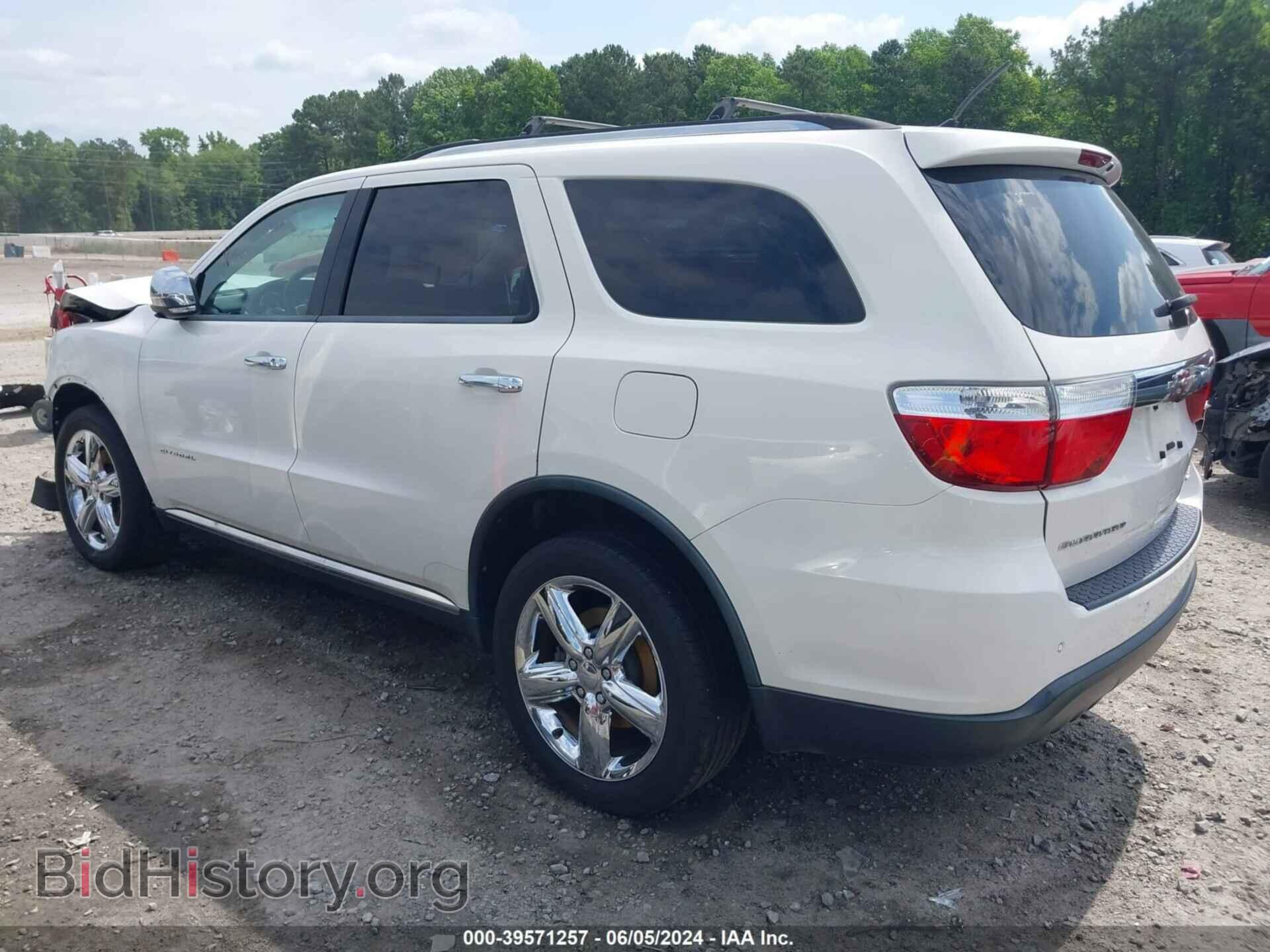 2012 DODGE DURANGO - VIN: 1C4RDHEG9CC257418 - Фото 3