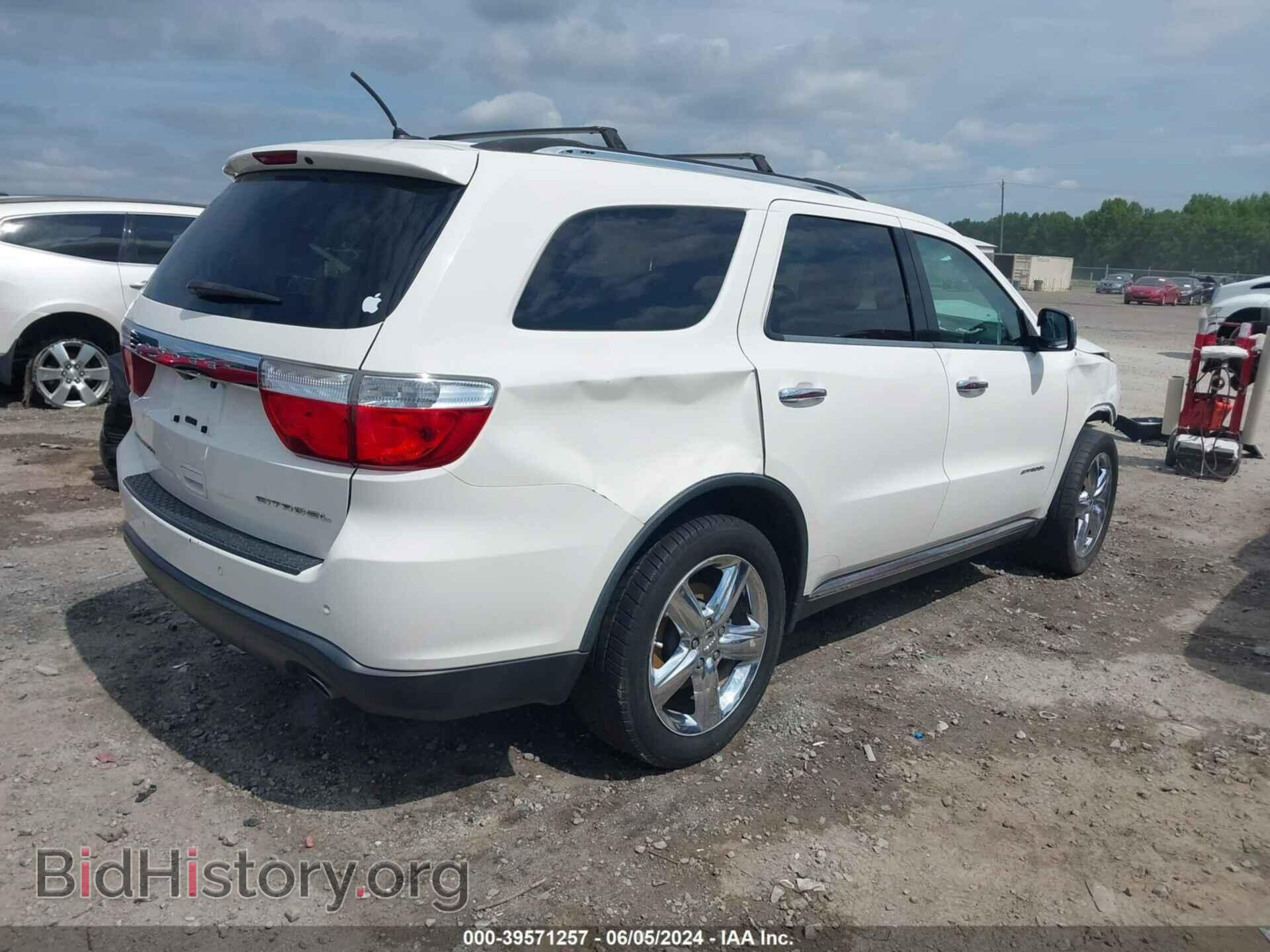 2012 DODGE DURANGO - VIN: 1C4RDHEG9CC257418 - Фото 4
