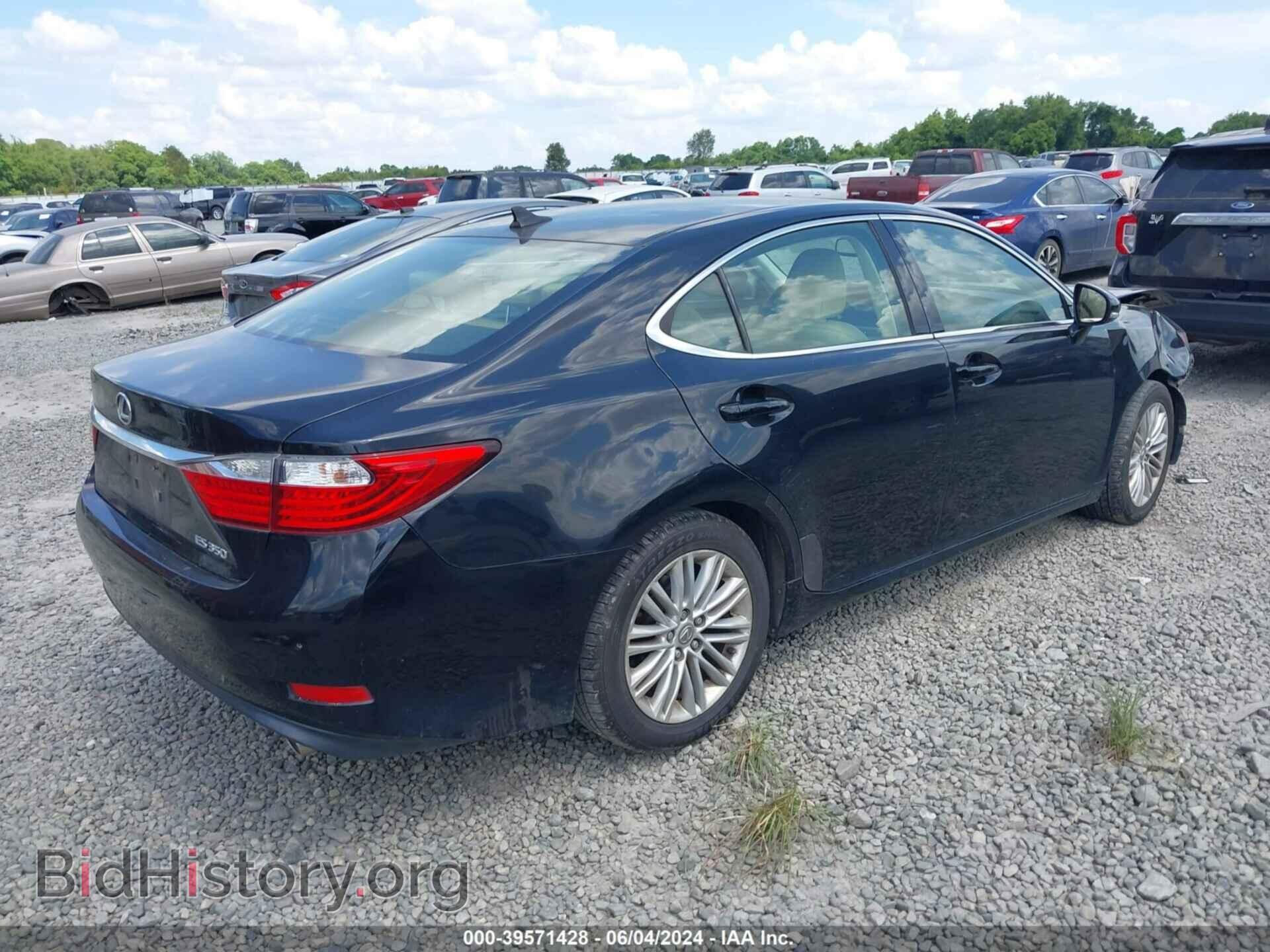 2014 LEXUS ES 350 - VIN: JTHBK1GG7E2145736 - Фото 4