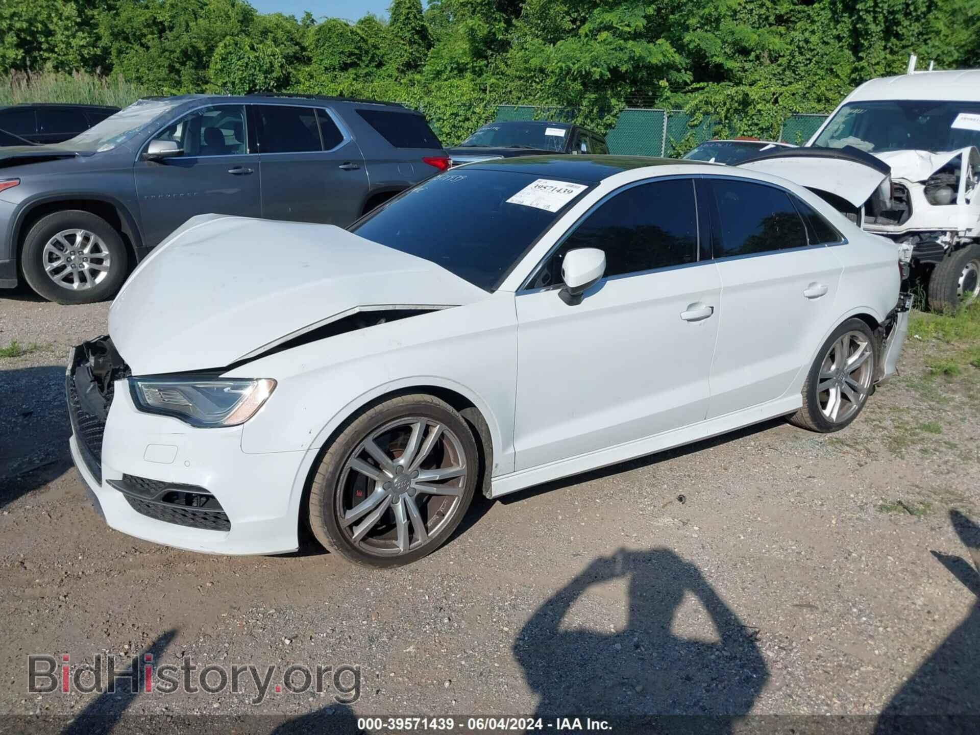 2015 AUDI S3 - VIN: WAUBFGFF3F1140684 - Фото 2