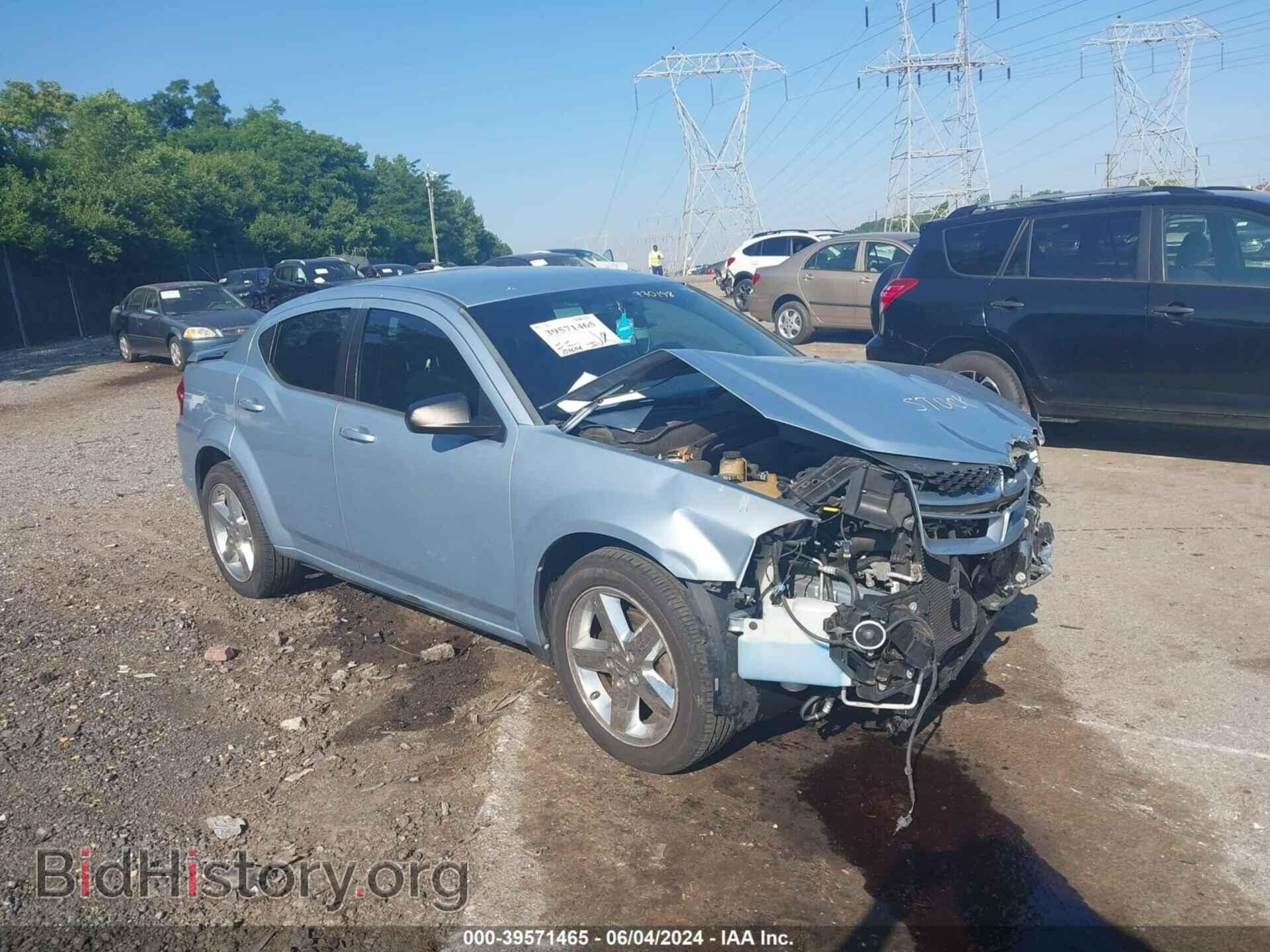 Photo 1C3CDZAG6DN770198 - DODGE AVENGER 2013