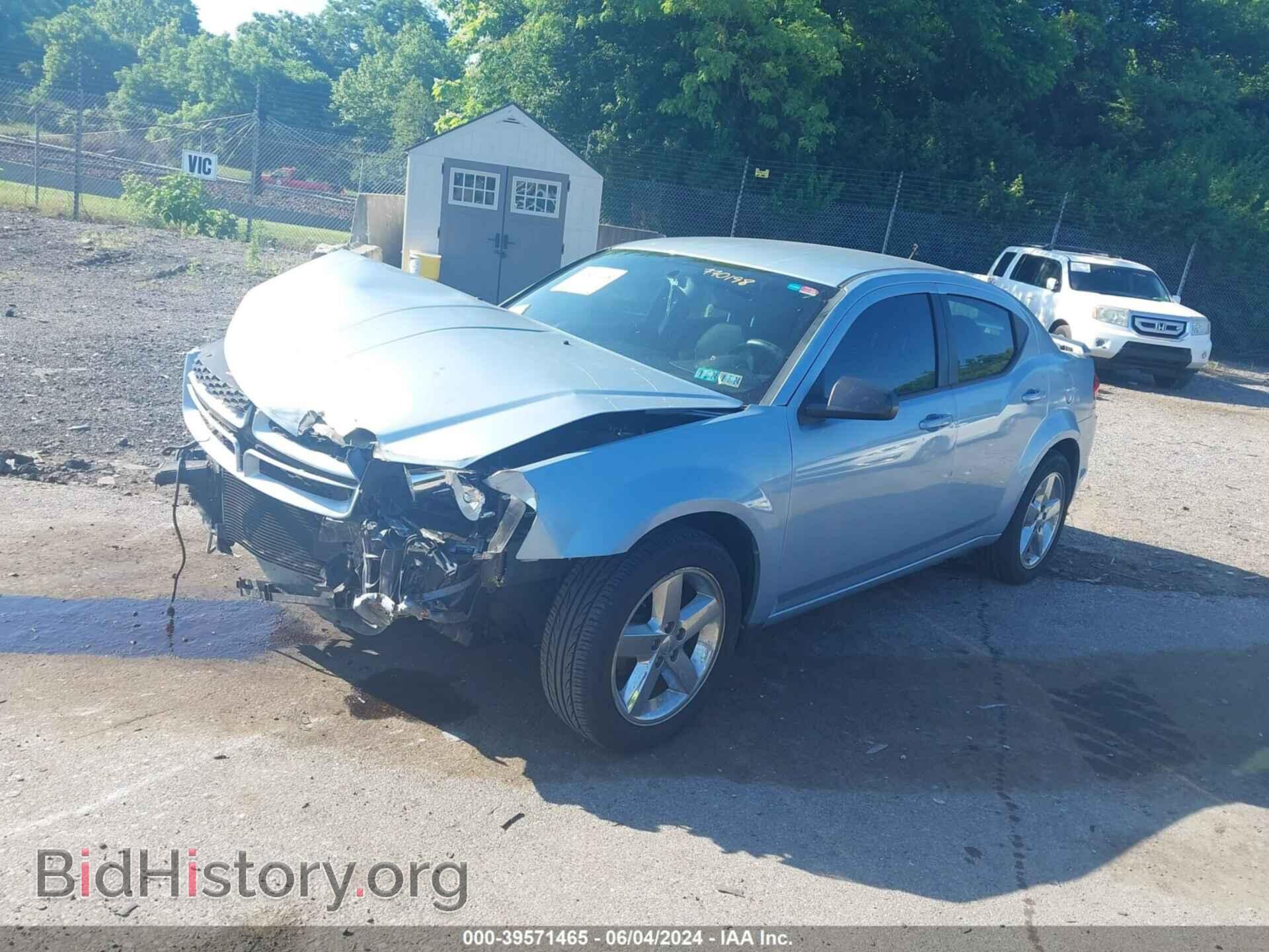 2013 DODGE AVENGER - VIN: 1C3CDZAG6DN770198 - Photo 2