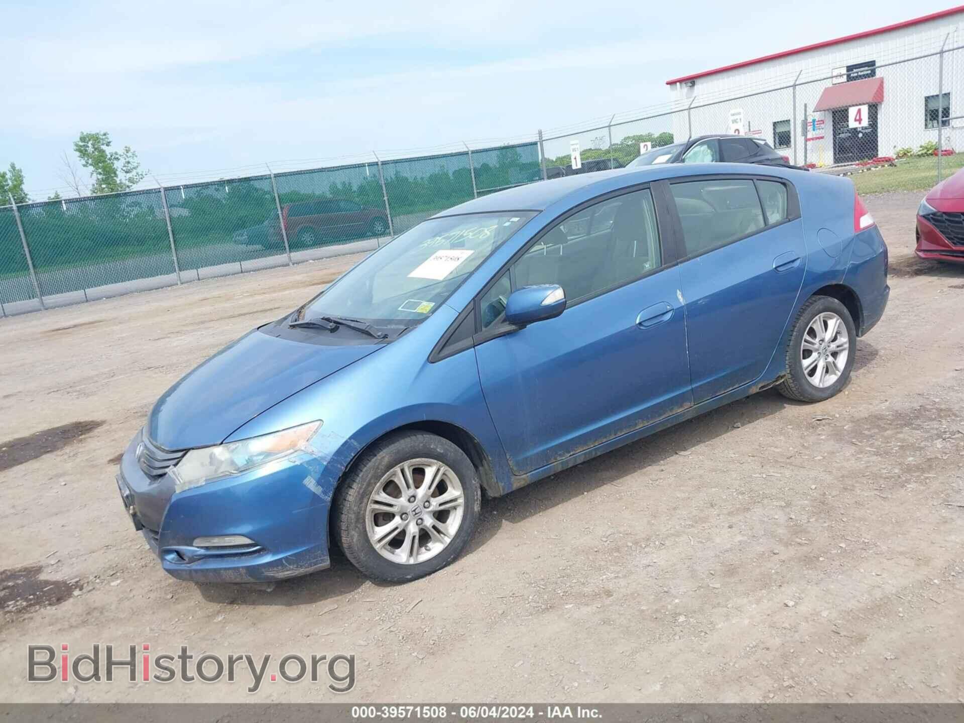 2010 HONDA INSIGHT - VIN: JHMZE2H7XAS024509 - Фото 2