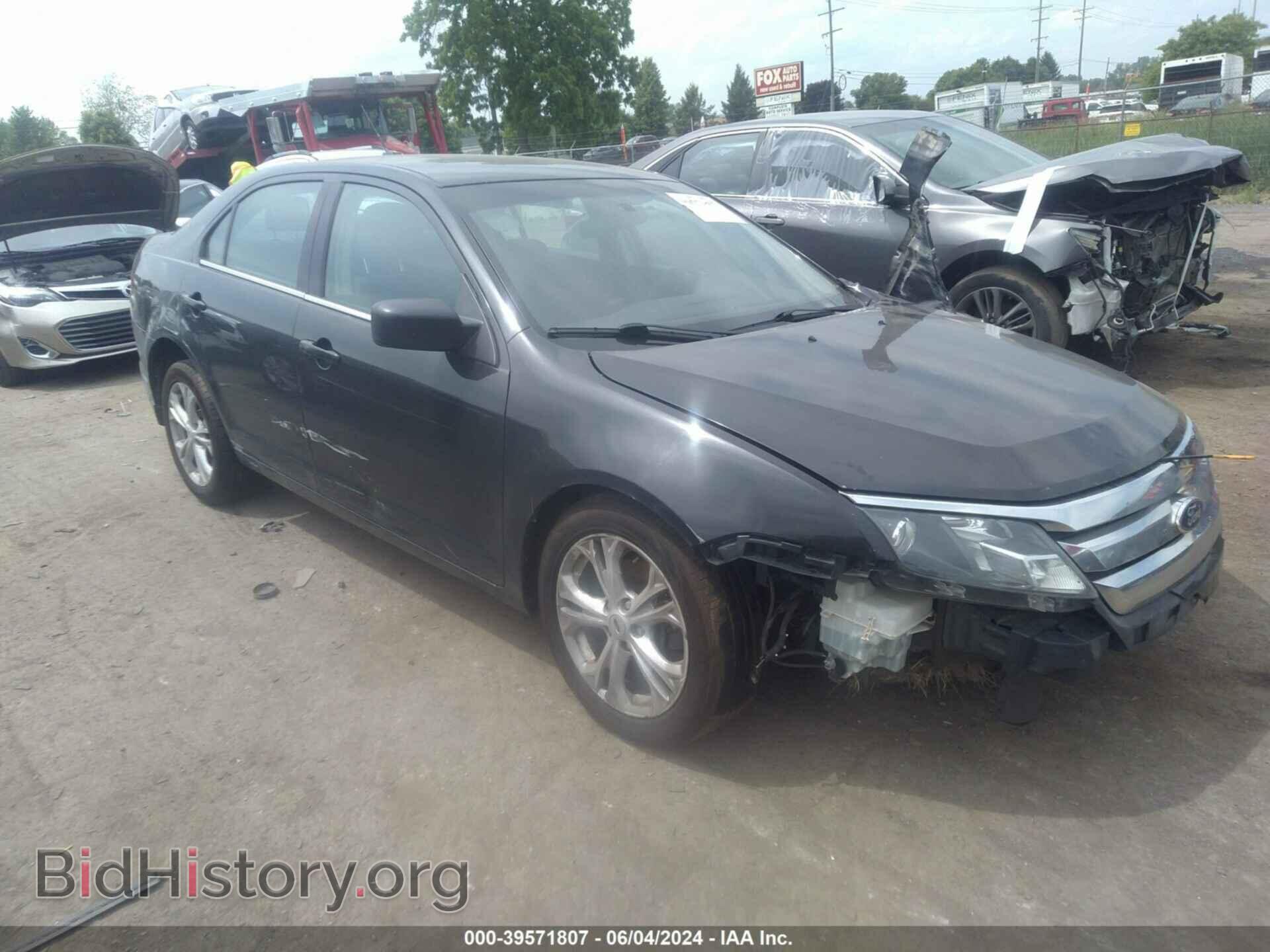 Photo 3FAHP0HA9CR433466 - FORD FUSION 2012