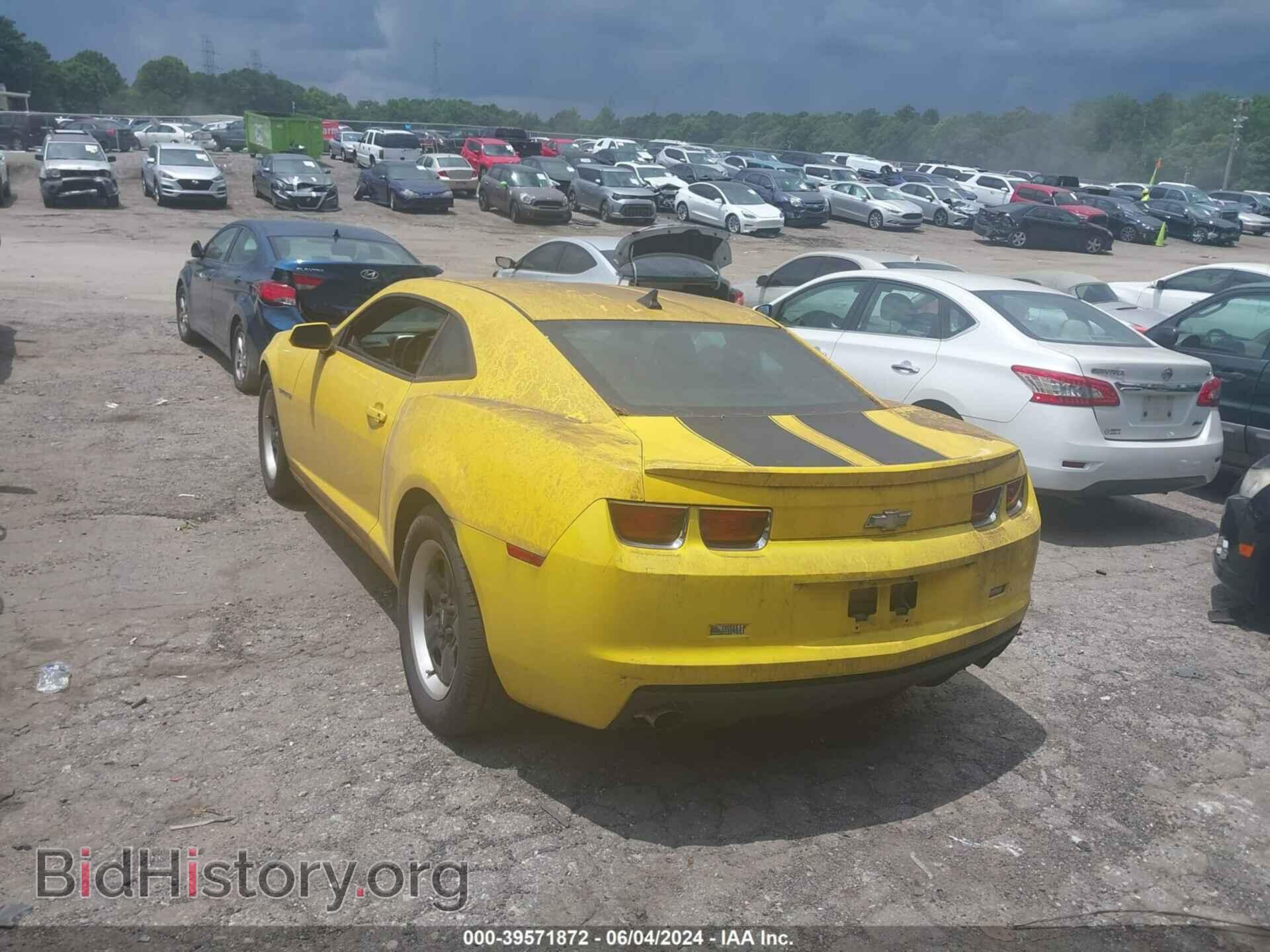2012 CHEVROLET CAMARO - VIN: 2G1FA1E36C9199459 - Фото 3