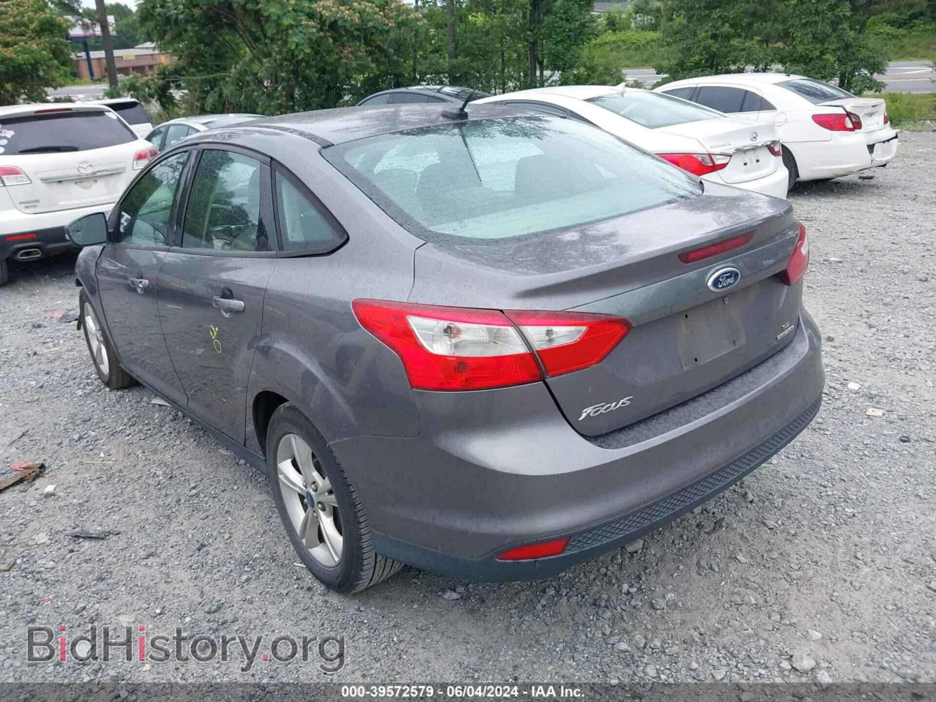 2013 FORD FOCUS - VIN: 1FADP3F28DL167367 - Фото 3