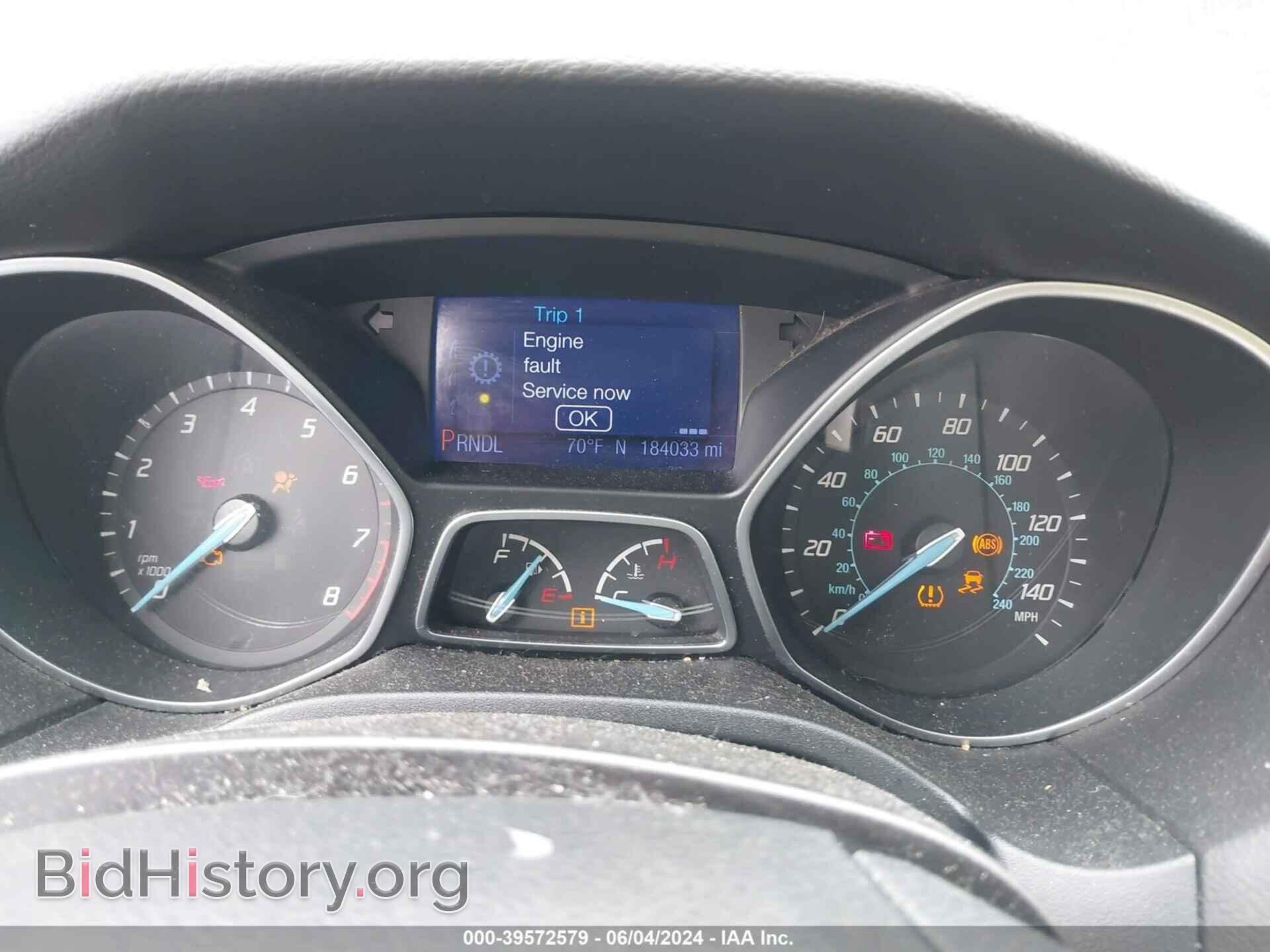 2013 FORD FOCUS - VIN: 1FADP3F28DL167367 - Фото 7