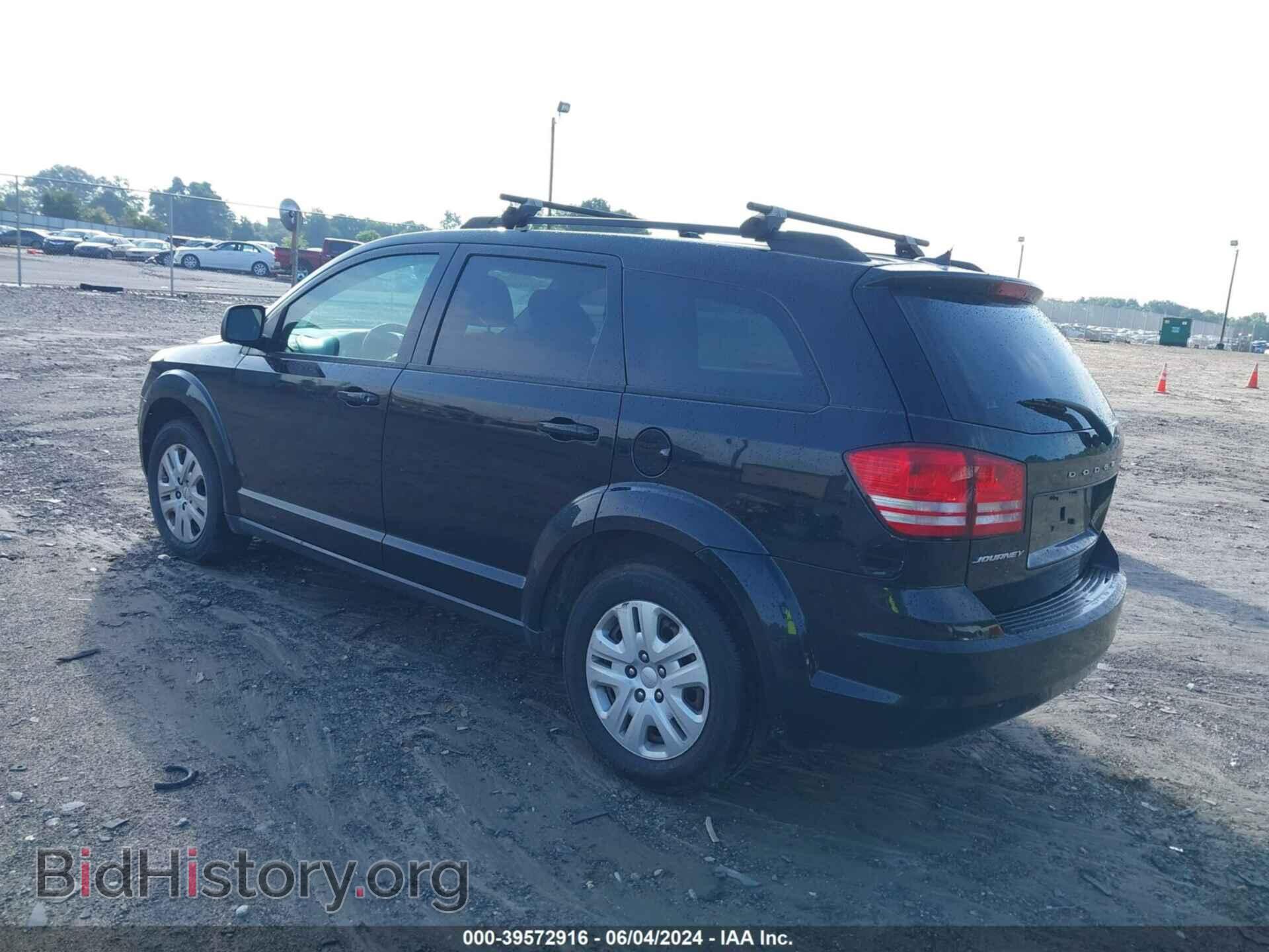 2016 DODGE JOURNEY - VIN: 3C4PDCAB7GT109346 - Фото 3
