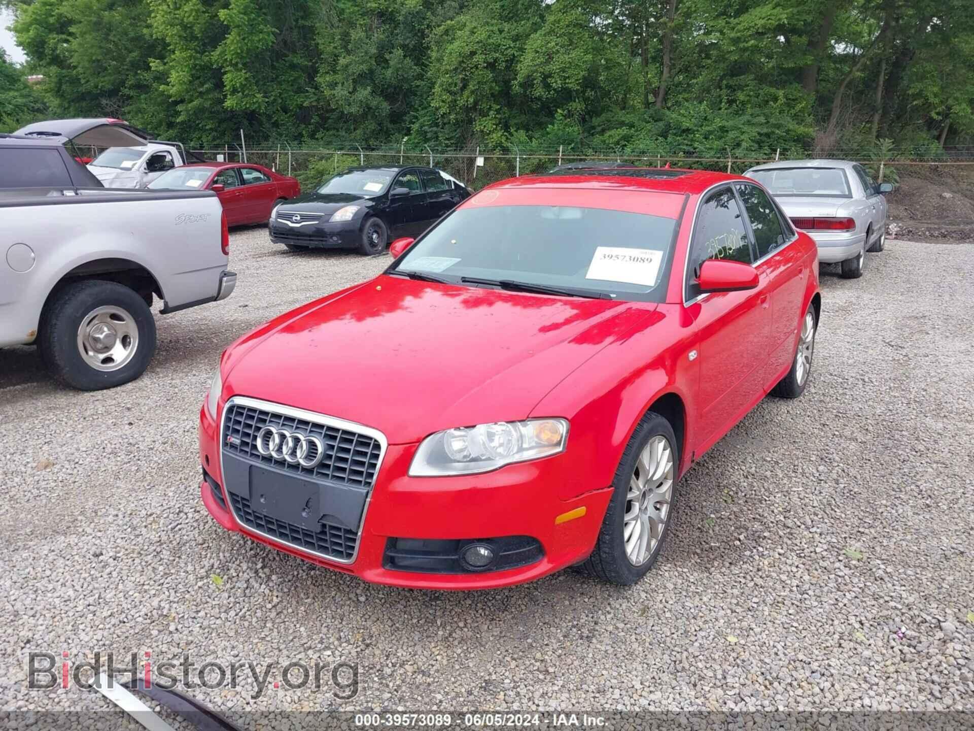2008 AUDI A4 - VIN: WAUDF78E58A168146 - Фото 2