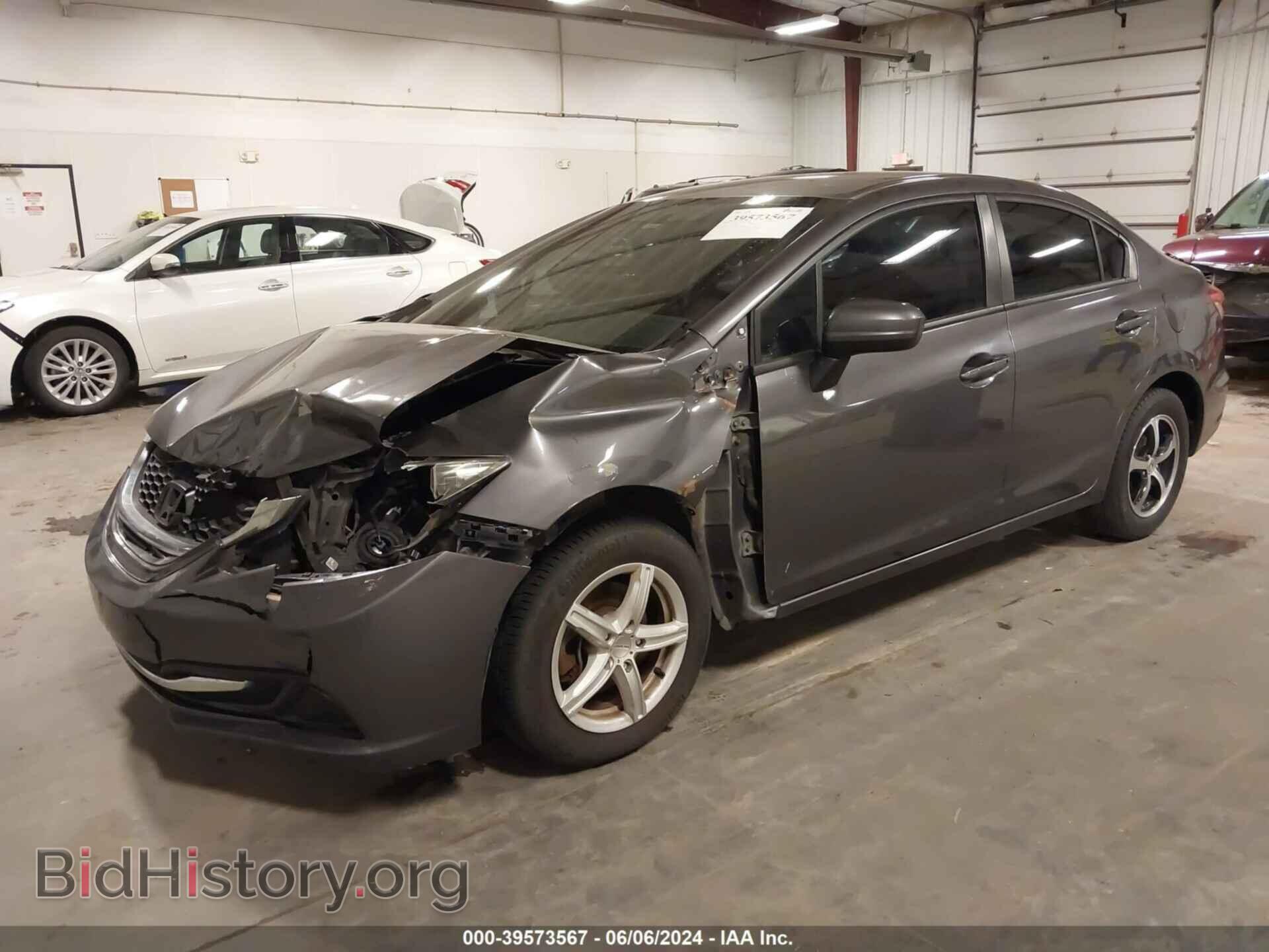 2015 HONDA CIVIC - VIN: 19XFB2F75FE292734 - Фото 2