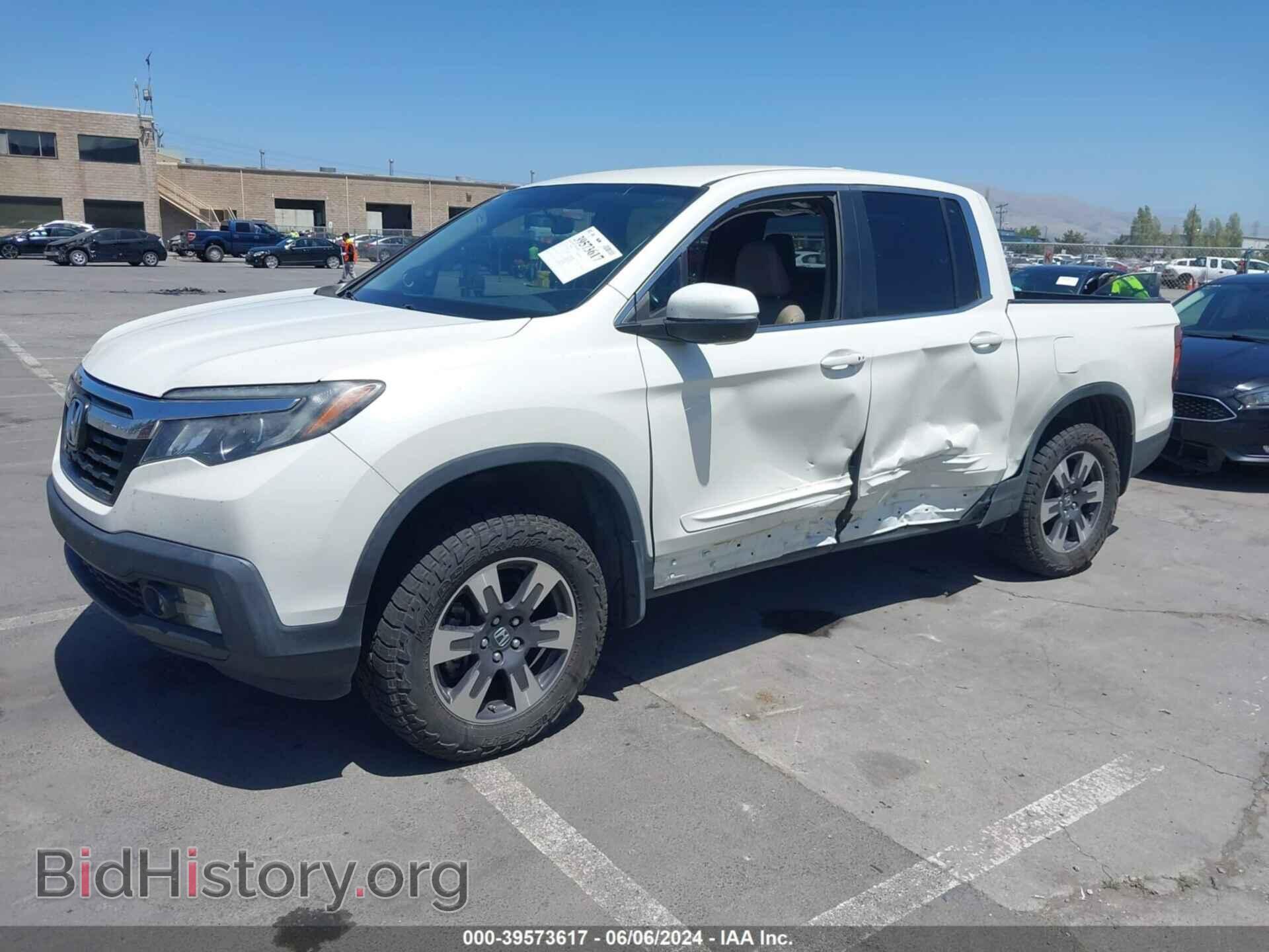 2017 HONDA RIDGELINE - VIN: 5FPYK3F54HB005756 - Фото 2