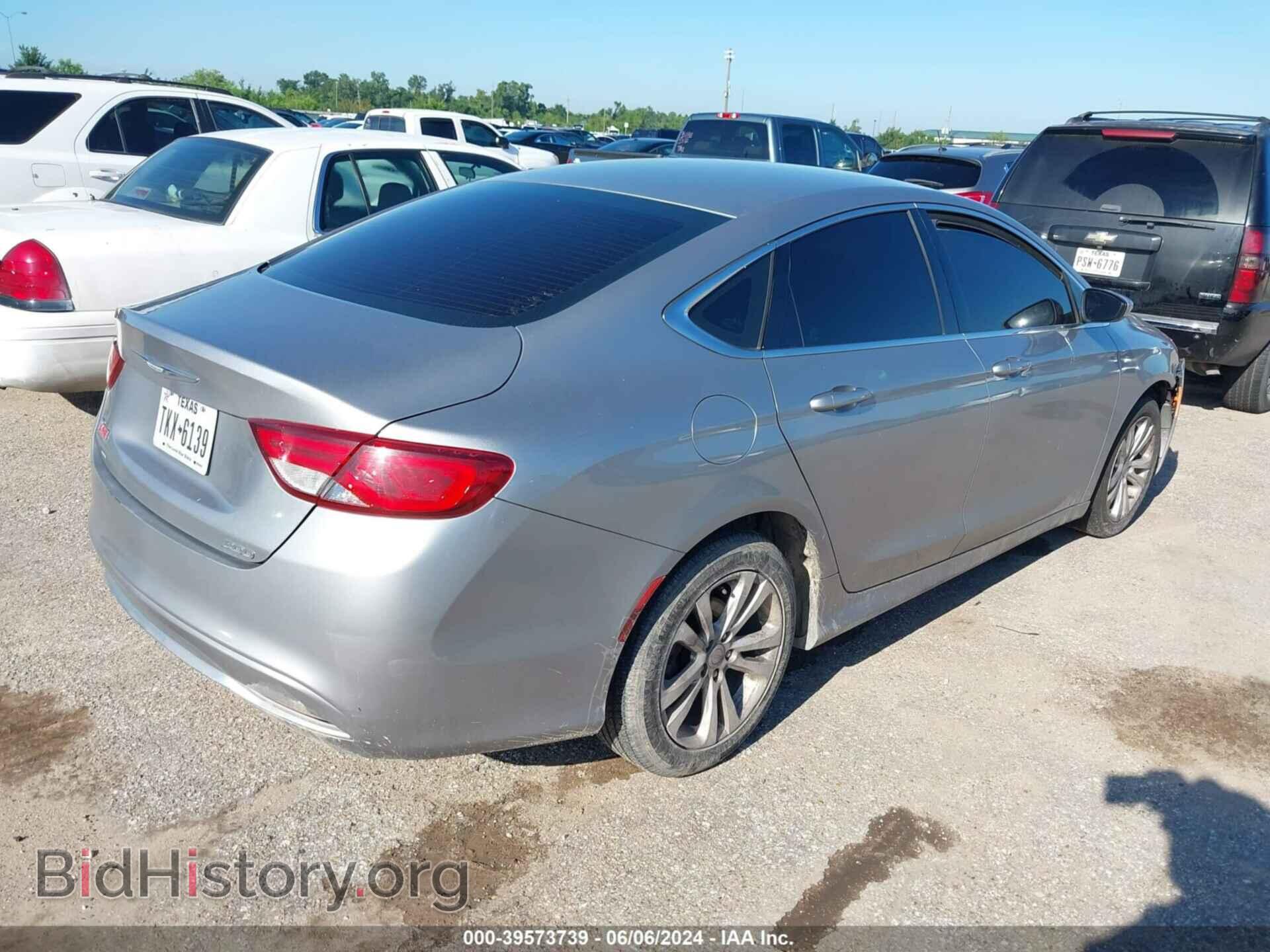 2016 CHRYSLER 200 - VIN: 1C3CCCAB2GN148626 - Фото 4