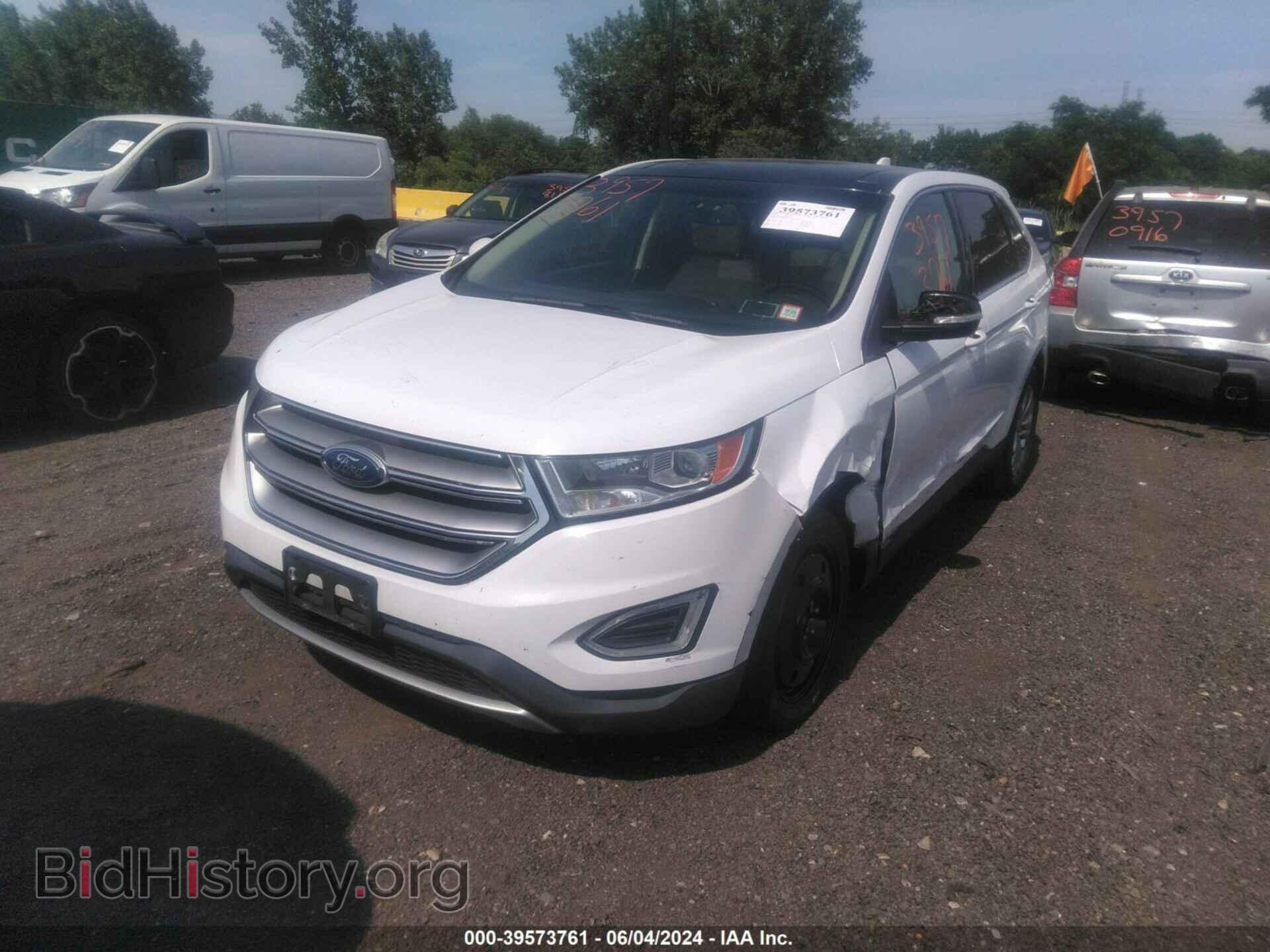 2015 FORD EDGE - VIN: 2FMTK4J86FBB14834 - Photo 2