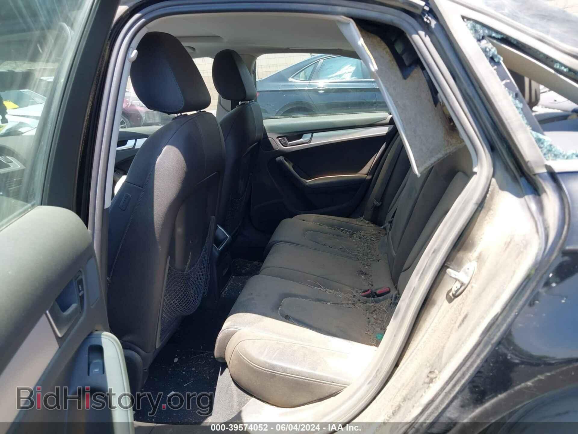 2012 AUDI A4 - VIN: WAUAFAFL4CA118512 - Фото 8