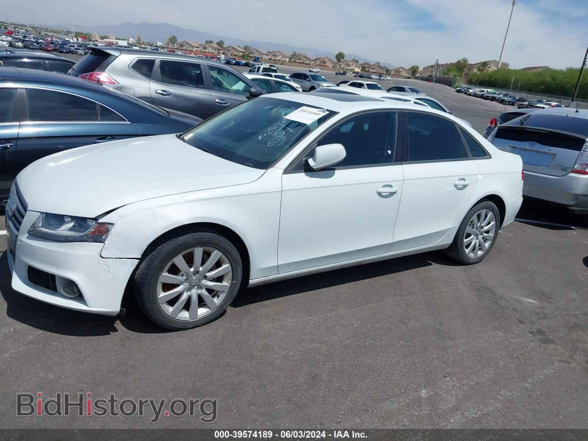 2012 AUDI A4 - VIN: WAUAFAFLXCN017810 - Фото 2