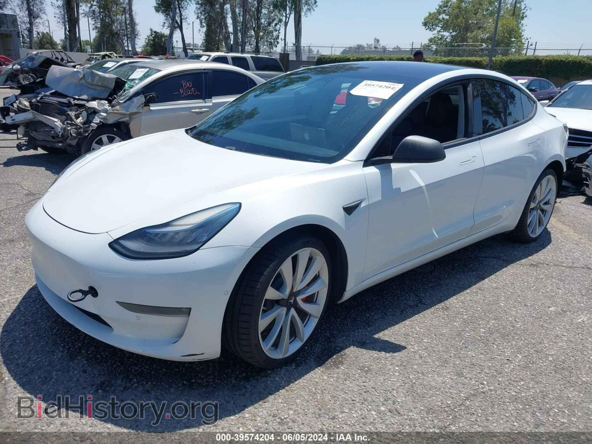 2018 TESLA MODEL 3 - VIN: 5YJ3E1EB1JF084301 - Фото 2