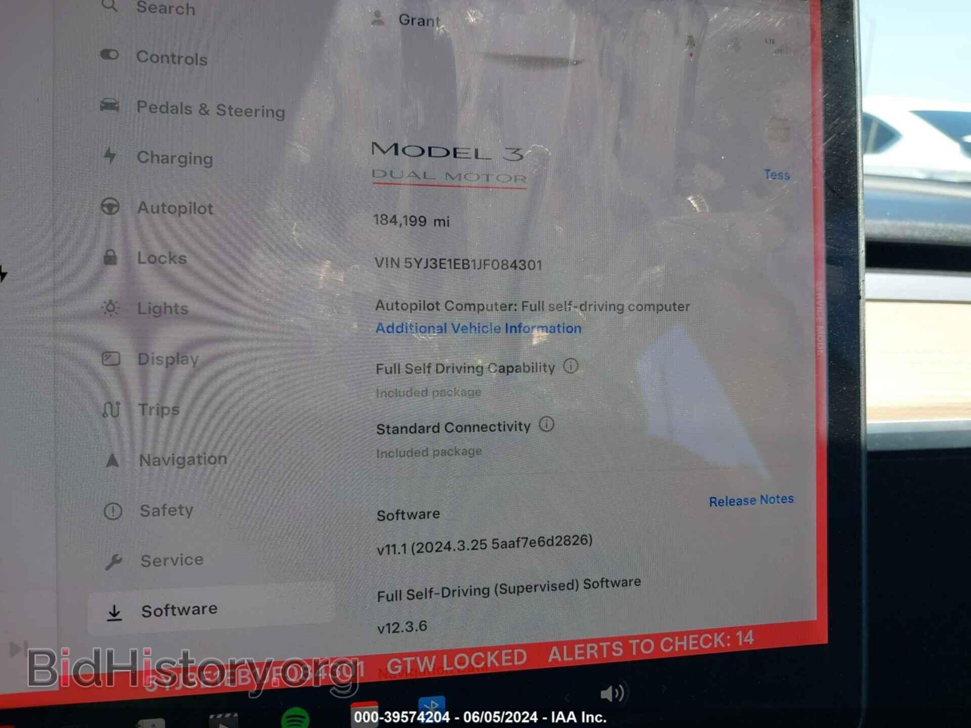 2018 TESLA MODEL 3 - VIN: 5YJ3E1EB1JF084301 - Фото 7