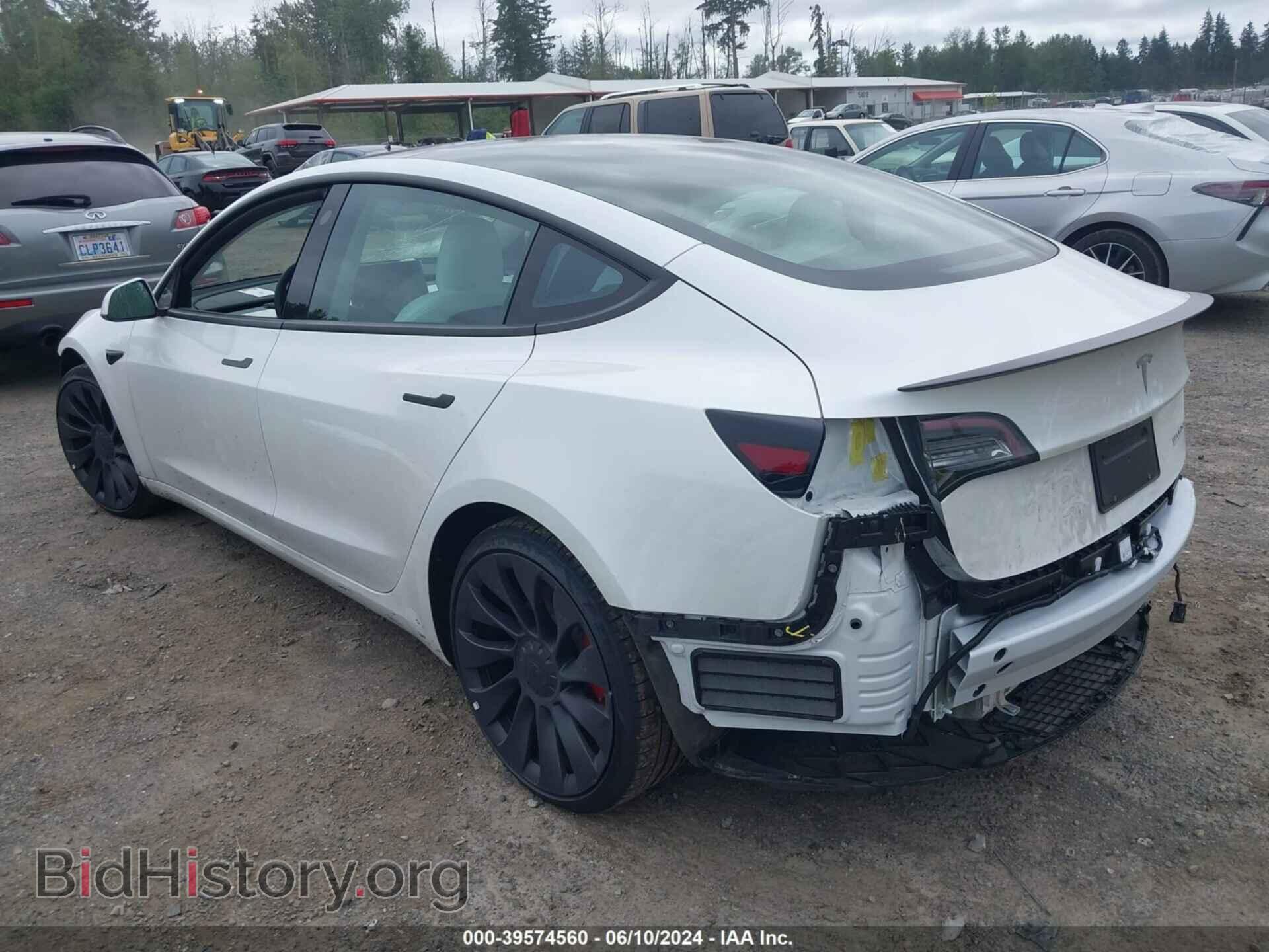 2023 TESLA MODEL 3 - VIN: 5YJ3E1EC3PF382754 - Фото 3