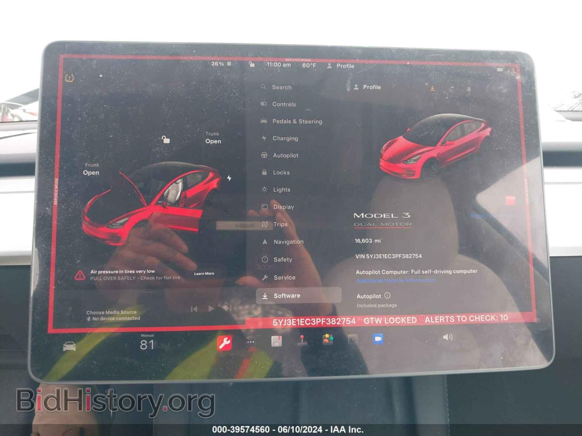 2023 TESLA MODEL 3 - VIN: 5YJ3E1EC3PF382754 - Фото 7