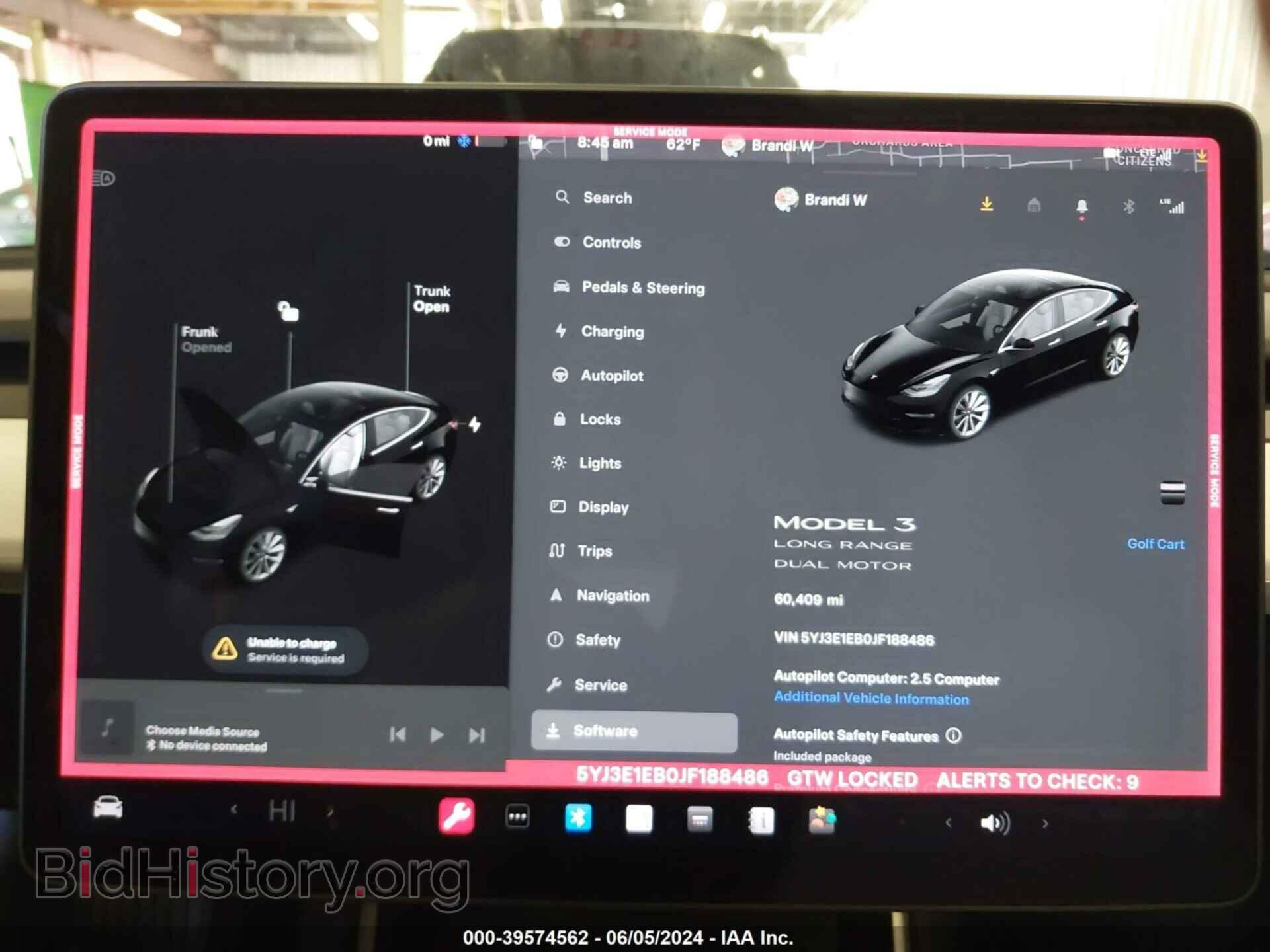 2018 TESLA MODEL 3 - VIN: 5YJ3E1EB0JF188486 - Photo 7