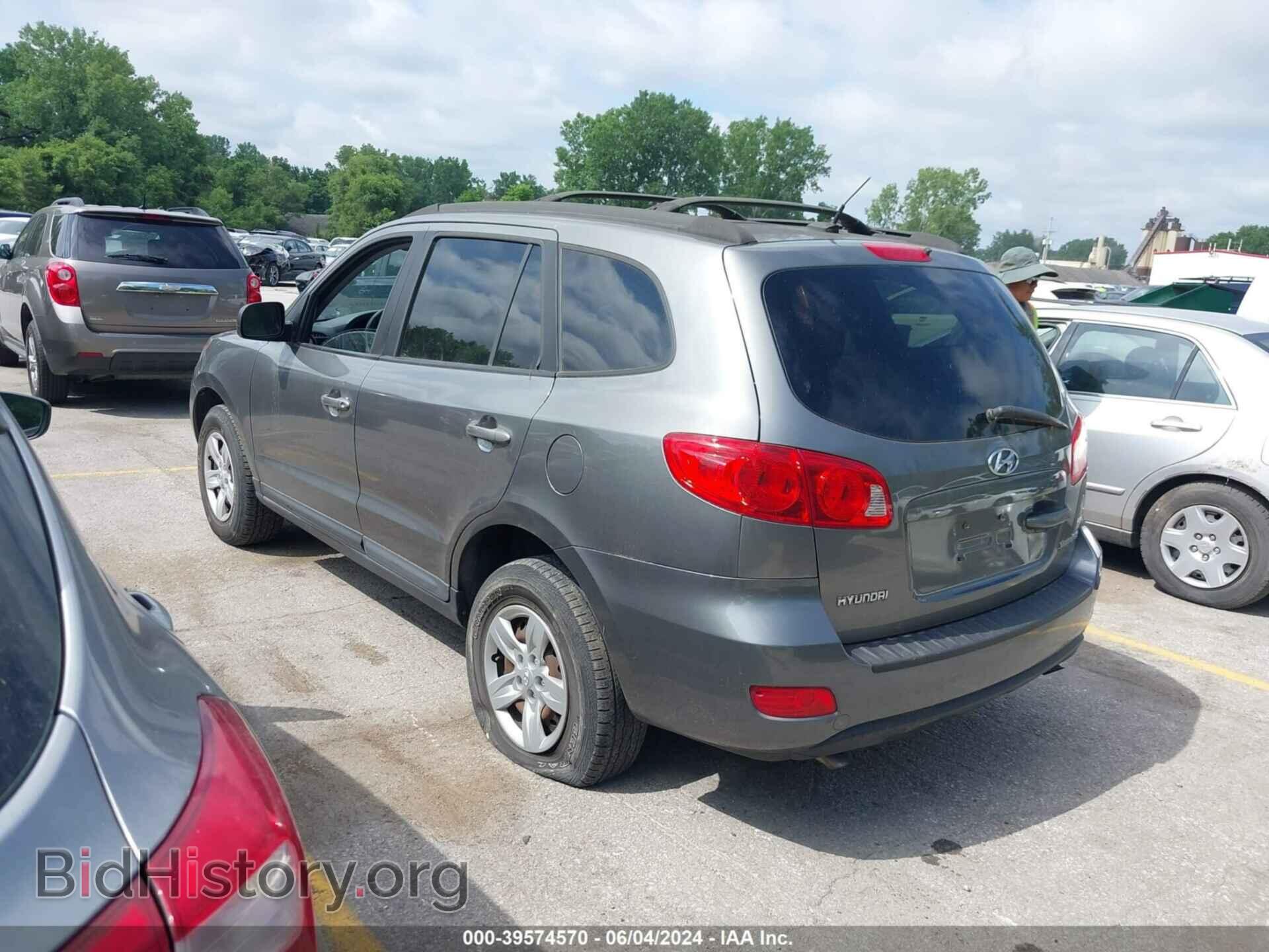 2009 HYUNDAI SANTA FE - VIN: 5NMSG13D29H278971 - Фото 3